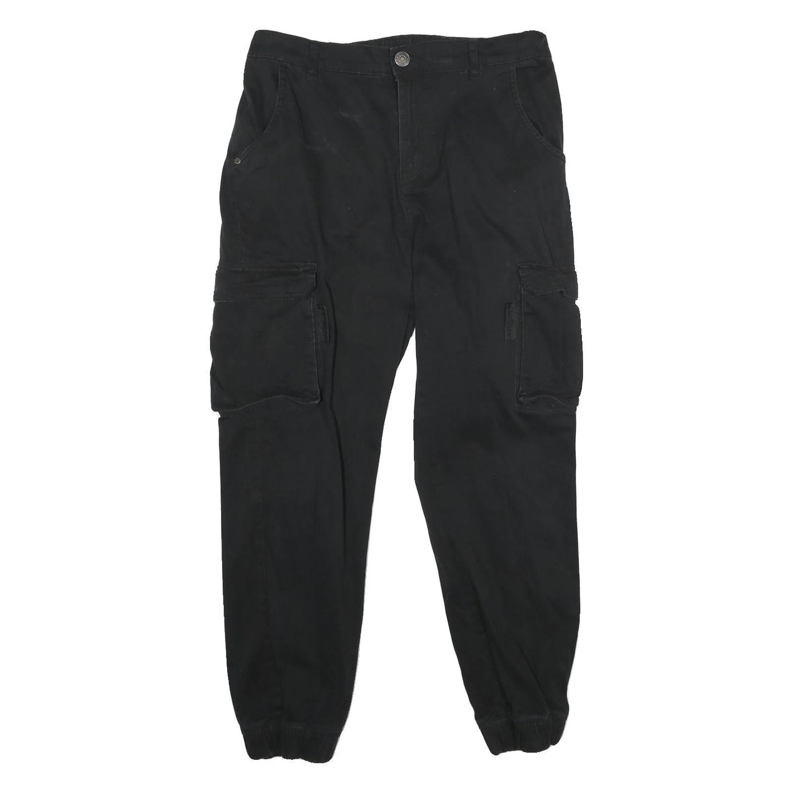 Buy FBSISTER Womens Cotton Blend Black Regular Cargo Trousers W32 L27 Zip Pockets Refurbished - $23.39 FBSISTER Womens Cotton Blend Black Regular Cargo Trousers W32 L27 Zip Pockets Refurbished - N/A refurbished available on Cerqular