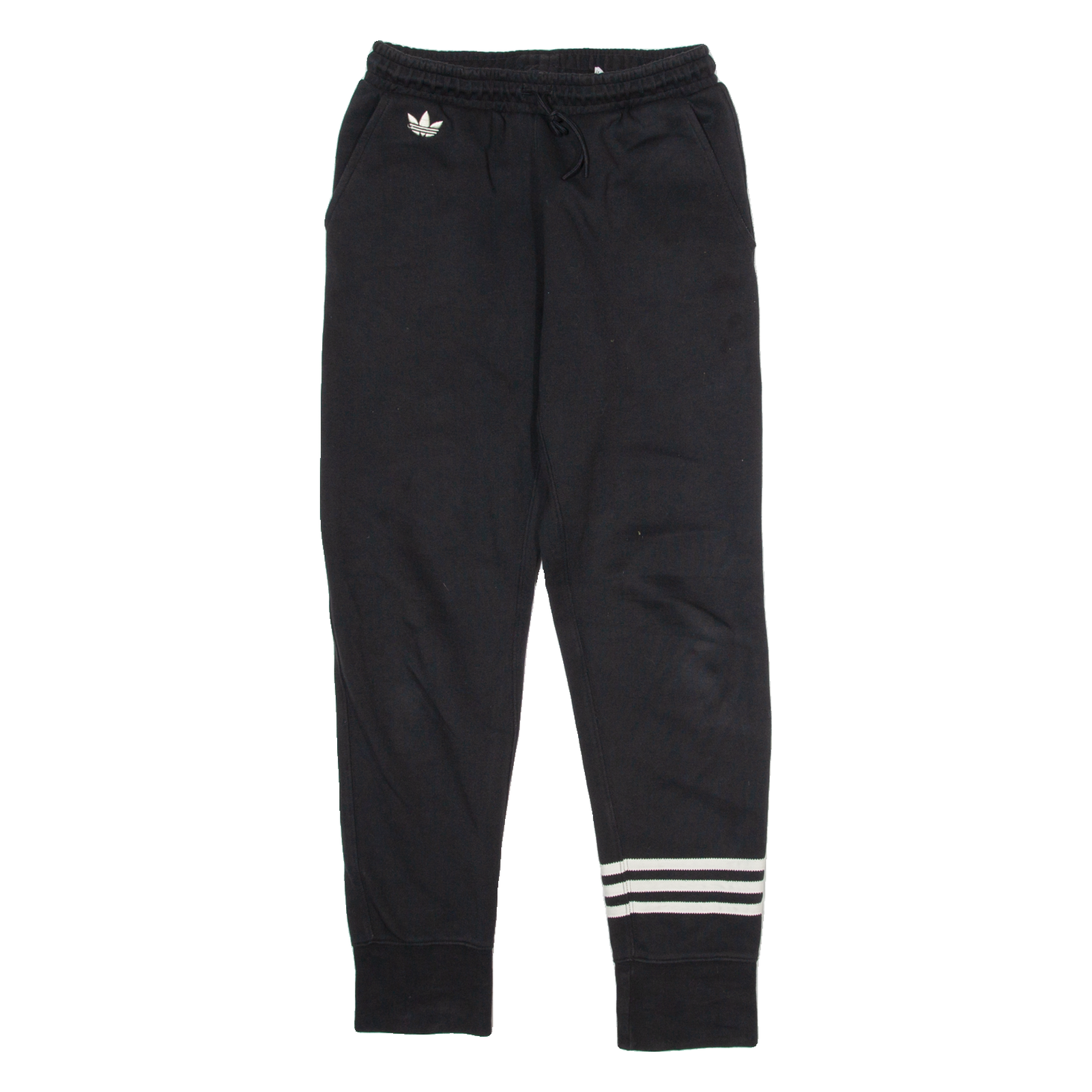 ADIDAS Womens Joggers Black Tapered S W28 L28 Refurbished - N/A refurbished available on Cerqular