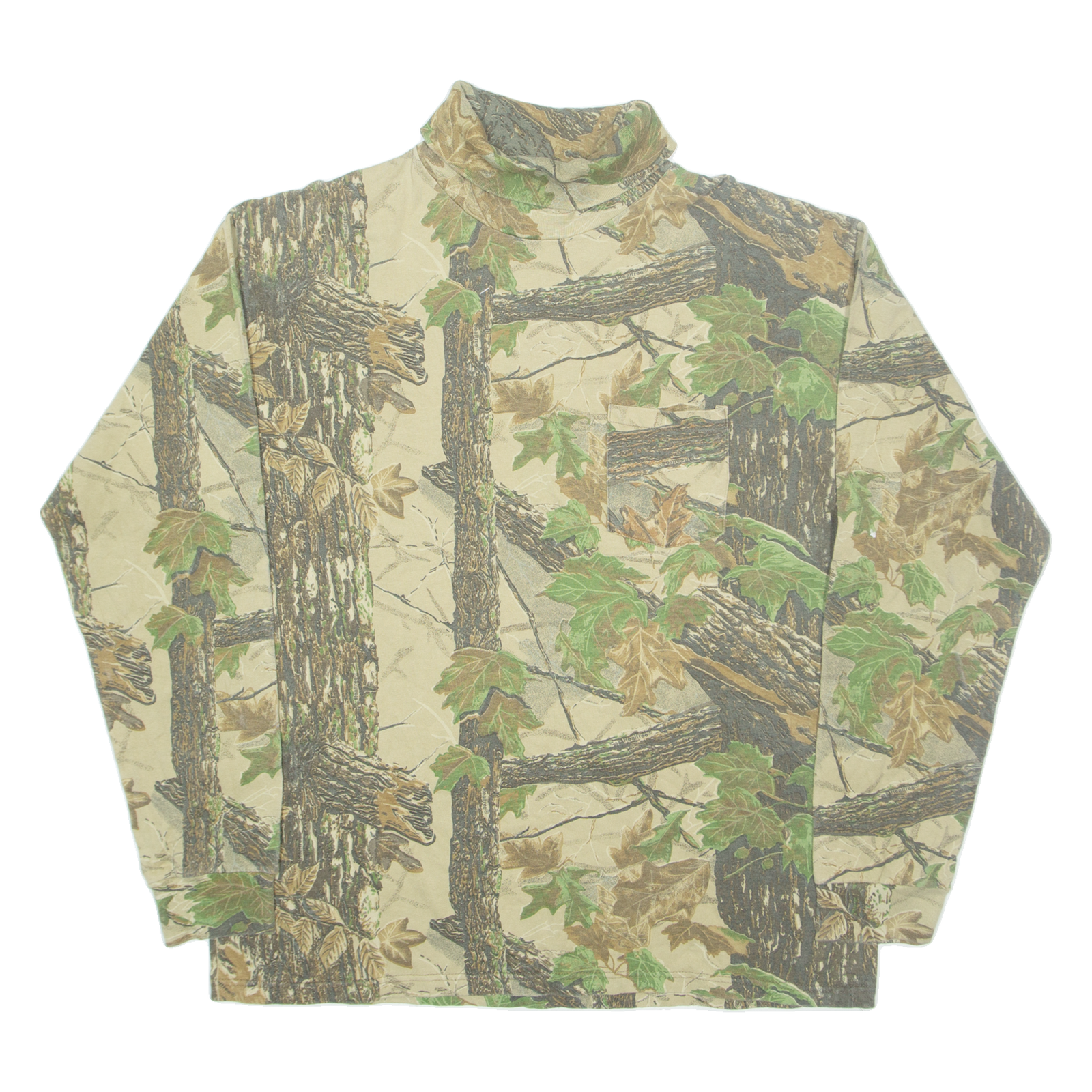 Buy SASQUATCH Realtree Mens Sweatshirt Green Roll Neck M Refurbished - $50.69 SASQUATCH Realtree Mens Sweatshirt Green Roll Neck M Refurbished - N/A refurbished available on Cerqular