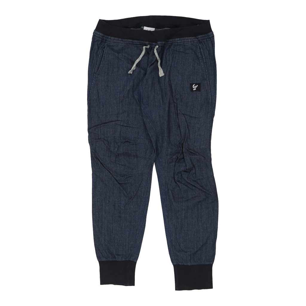 Buy Freddy Joggers - Medium Navy Cotton Blend Refurbished - $12.18 Freddy Joggers - Medium Navy Cotton Blend Refurbished - Thrifted (note: this is a term often used to describe second- refurbished available on Cerqular