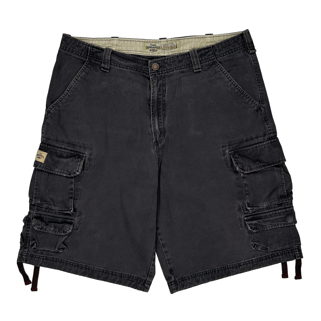 Buy Lee Cargo Cargo Shorts - 34W 11L Grey Cotton Refurbished - $22.77 Lee Cargo Cargo Shorts - 34W 11L Grey Cotton Refurbished - Thrifted (note: this is a term often used to describe second- refurbished available on Cerqular
