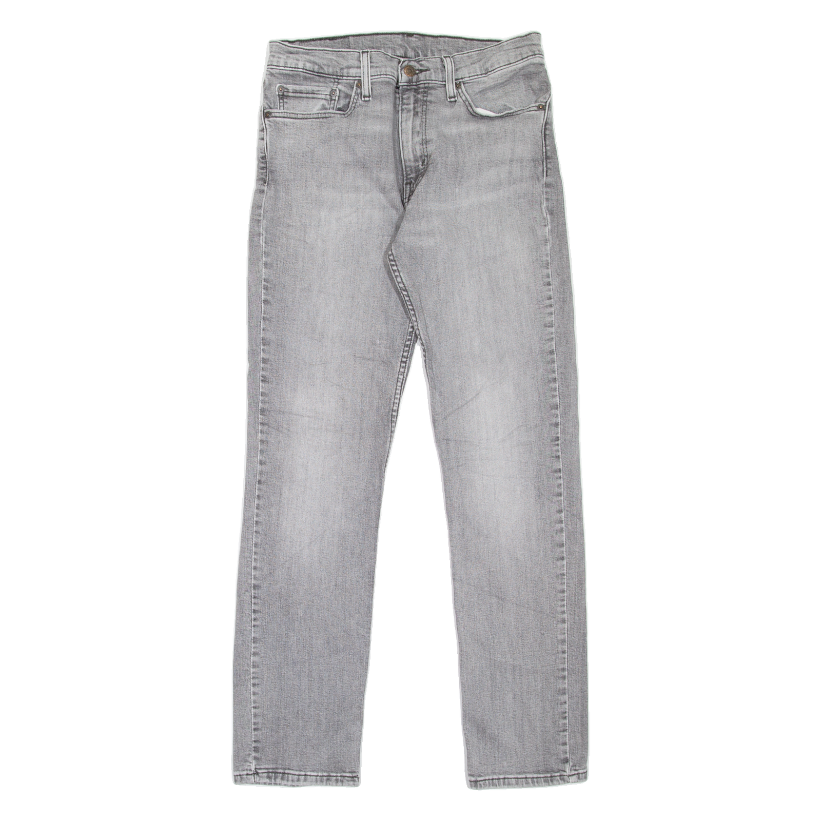 LEVI'S 511 Jeans Mens Grey Slim Straight Stone Wash W32 L32 Refurbished - N/A refurbished available on Cerqular