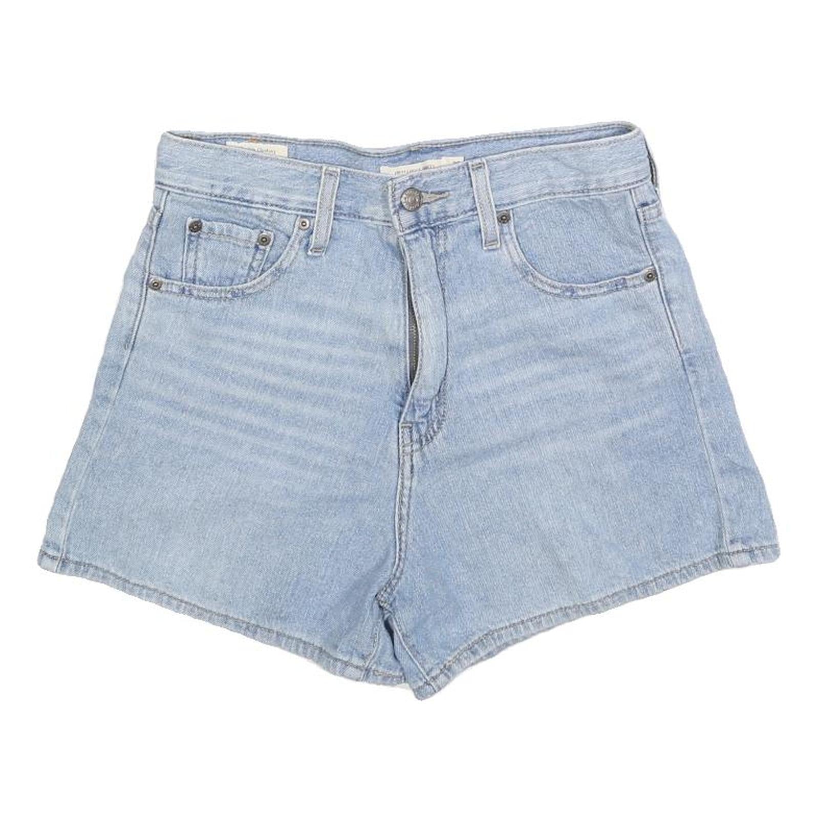 LEVI'S Womens Denim Shorts Blue S W26 Classic Fit Summer Casual Refurbished - N/A refurbished available on Cerqular