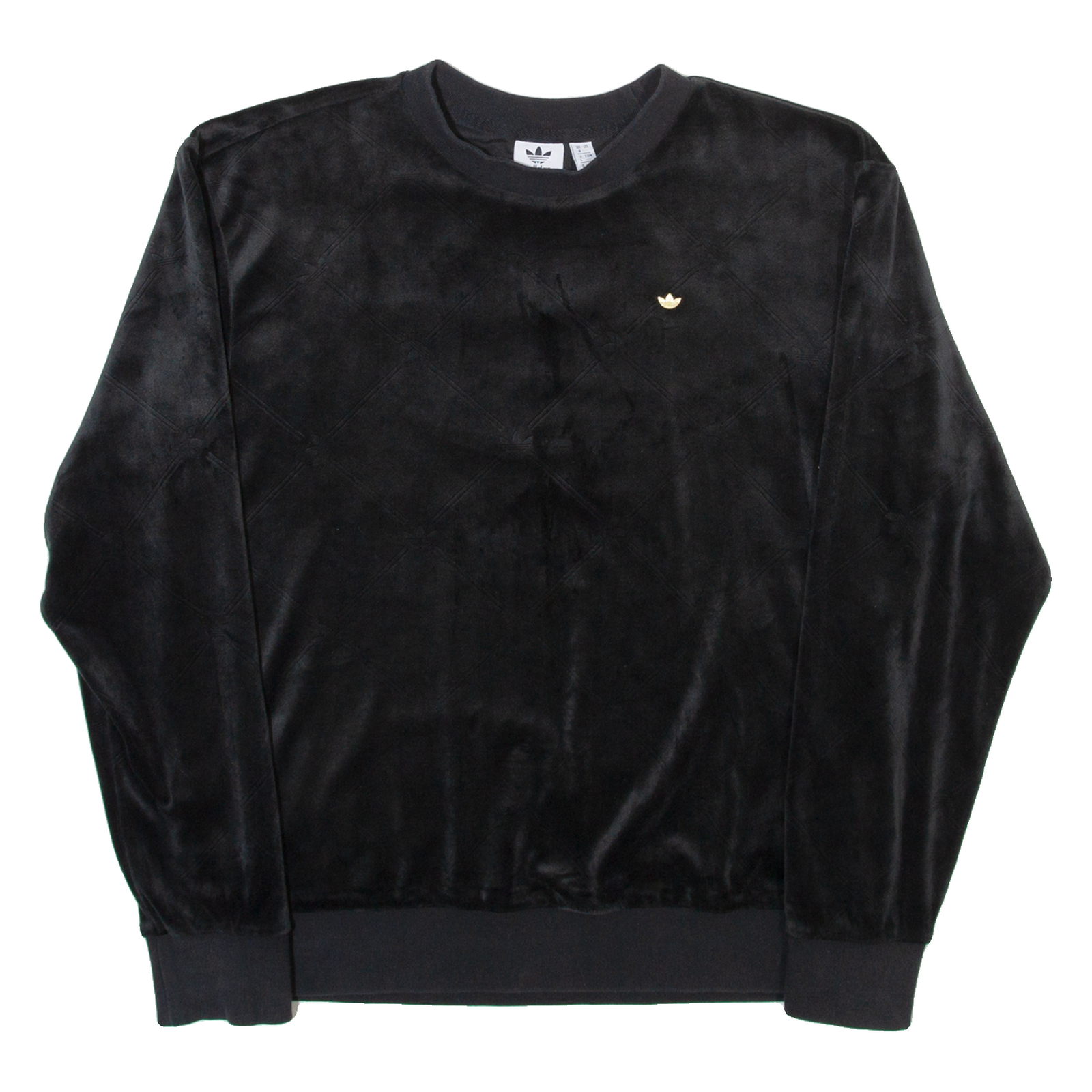 ADIDAS ORIGINALS Womens Sweatshirt Black UK 8 Refurbished - N/A refurbished available on Cerqular