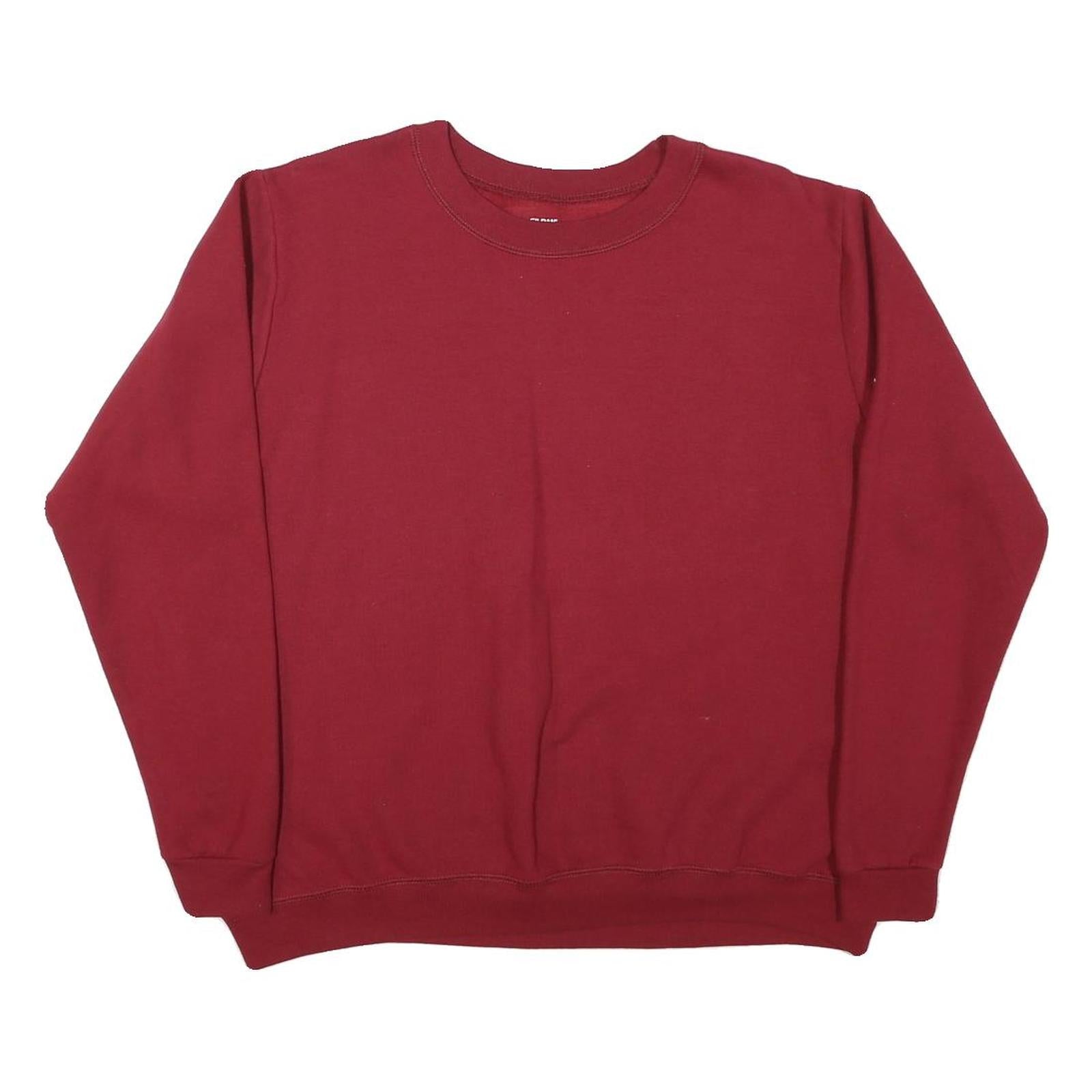 Buy GILDAN Mens Red Crew Neck L Basic Plain Cotton Blend Sweatshirt Refurbished - $23.39 GILDAN Mens Red Crew Neck L Basic Plain Cotton Blend Sweatshirt Refurbished - N/A refurbished available on Cerqular