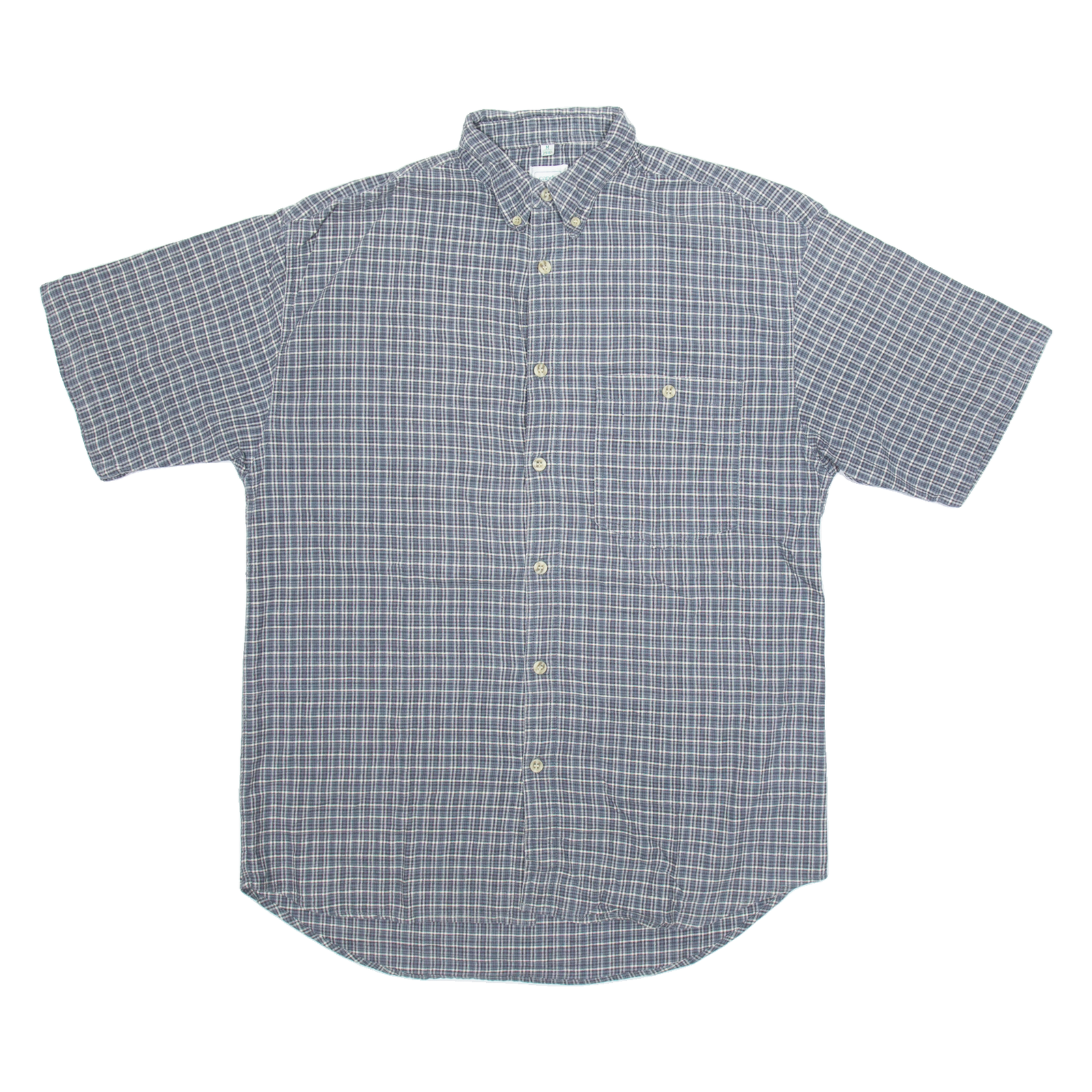 CANDA Mens Shirt Grey Check M Refurbished - N/A refurbished available on Cerqular
