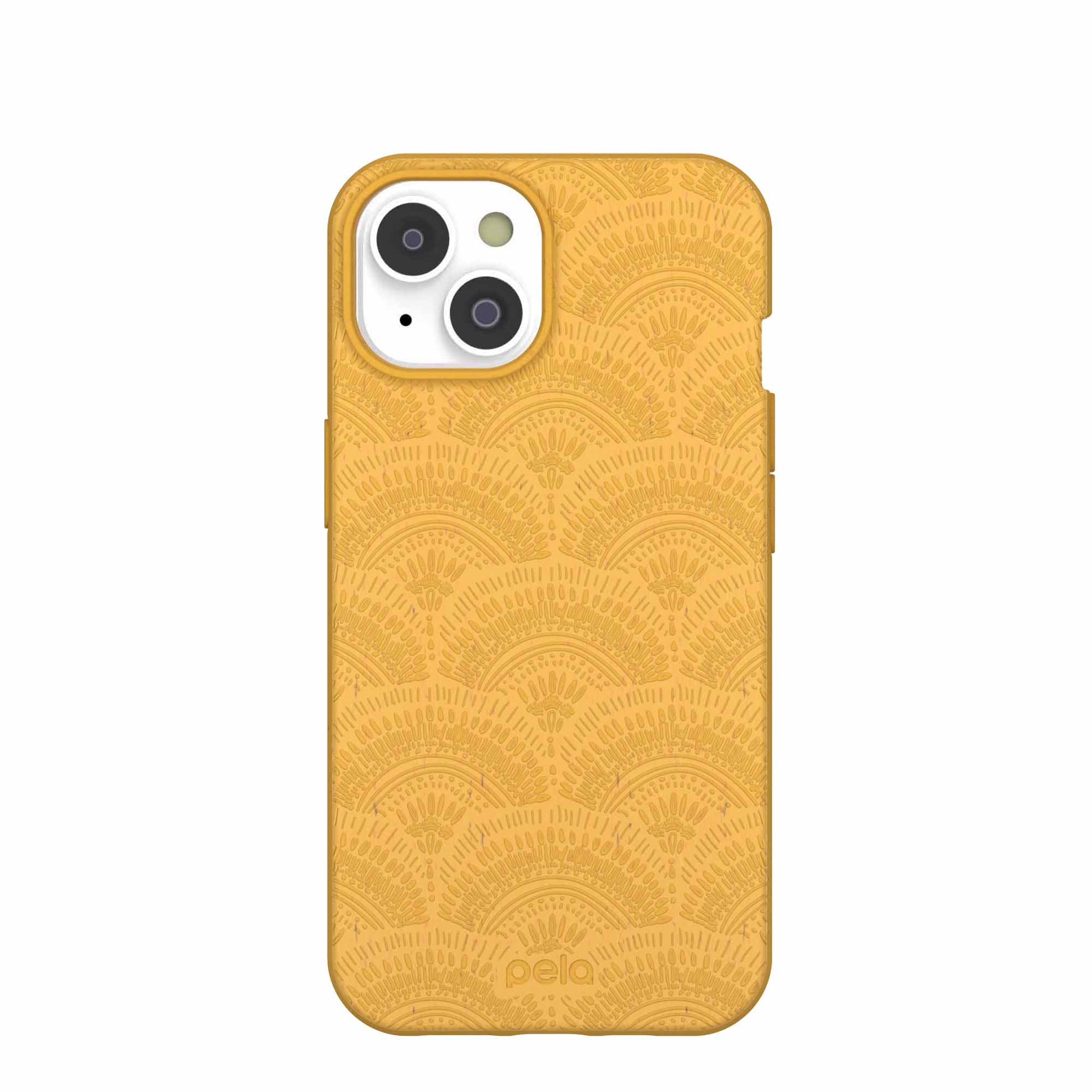 Honey Sunburst iPhone 14/16e Case Refurbished - Pela Case refurbished available on Cerqular
