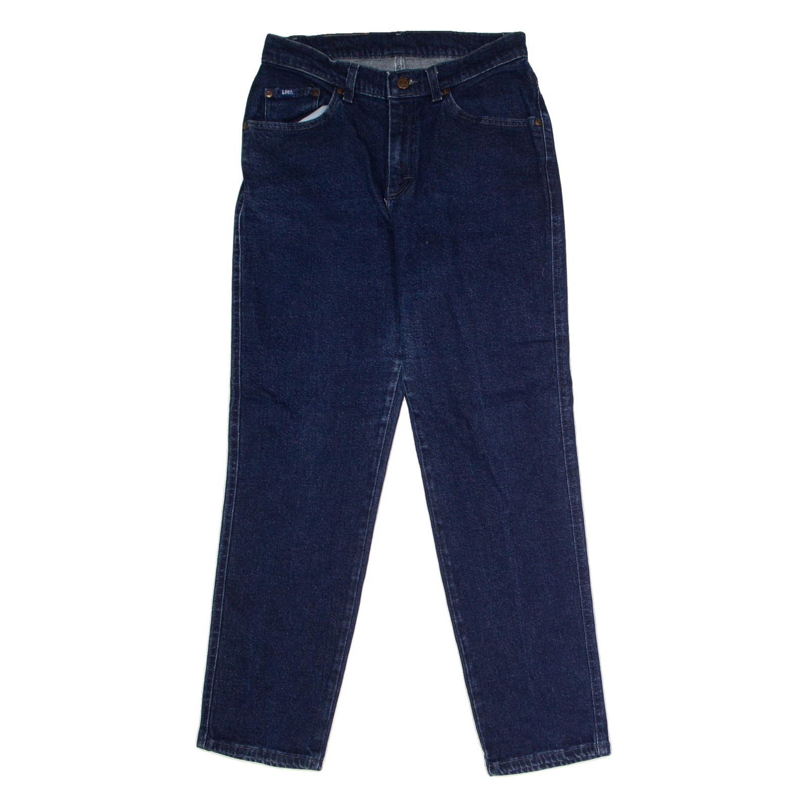 LEE Womens Jeans Blue Regular Straight W28 L28 Refurbished - N/A refurbished available on Cerqular