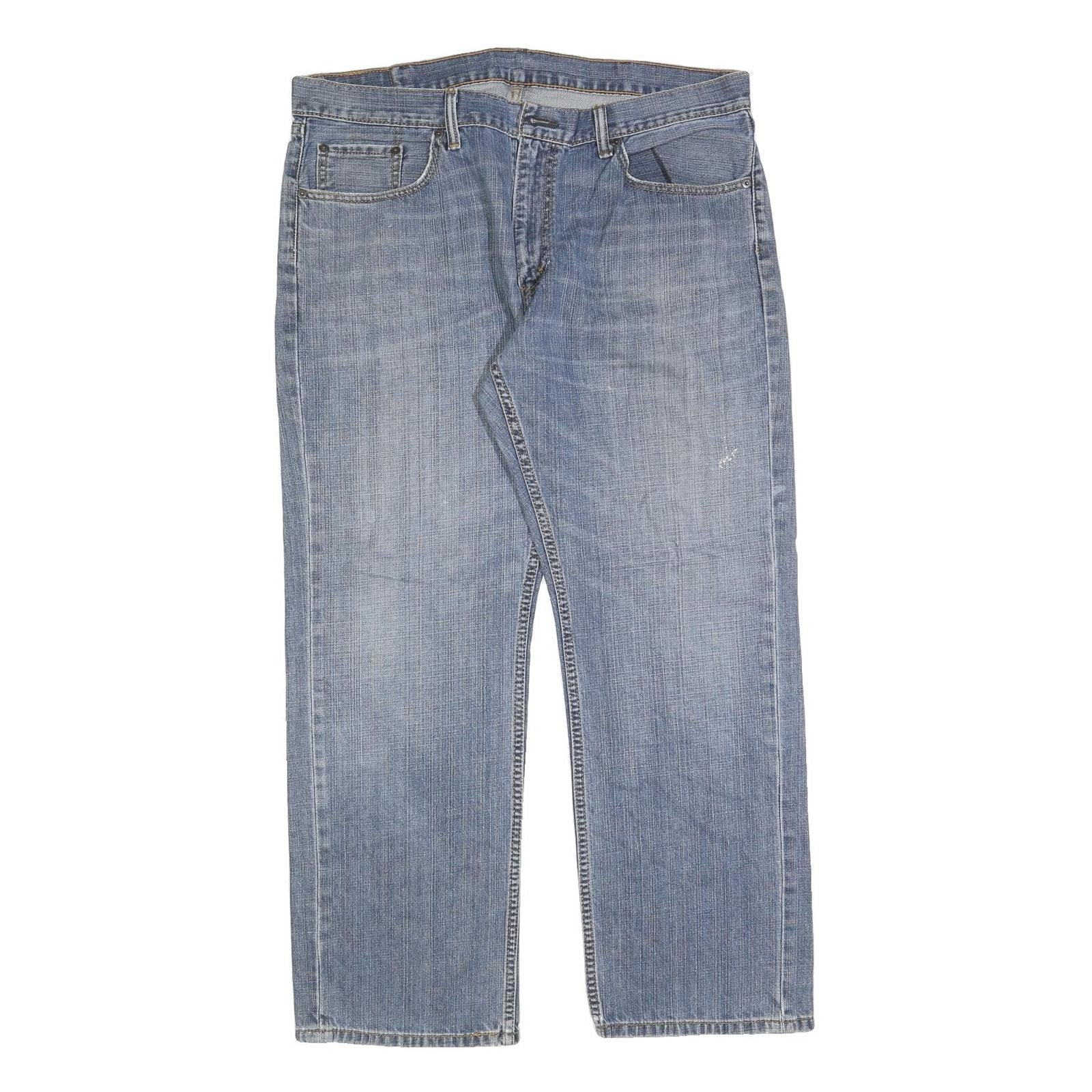 LEVI'S 559 STRAIGHT Mens Jeans Blue Relaxed Straight Denim Medium W38 L30 Refurbished - N/A refurbished available on Cerqular