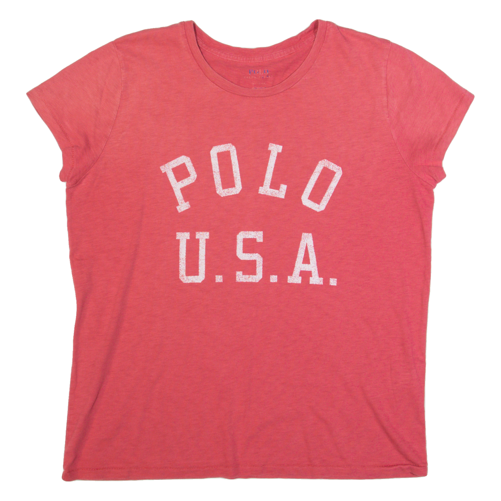 POLO RALPH LAUREN Womens T-Shirt Pink USA M Refurbished - N/A refurbished available on Cerqular