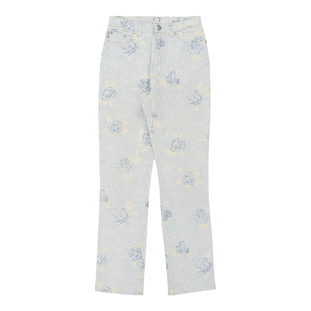 Cavalli Jeans - 26W UK 6 Blue Cotton Refurbished - Thrifted (note: this is a term often used to describe second- refurbished available on Cerqular
