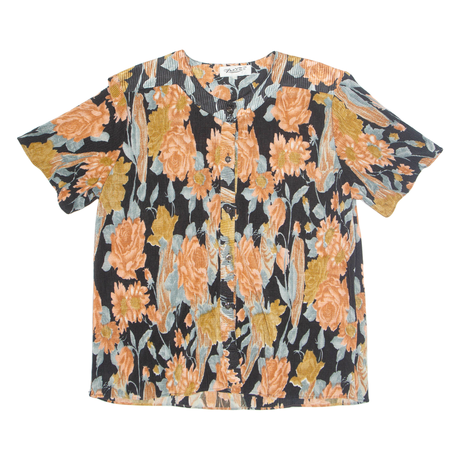 Womens Printed Blouse Pink Floral L Refurbished - N/A refurbished available on Cerqular