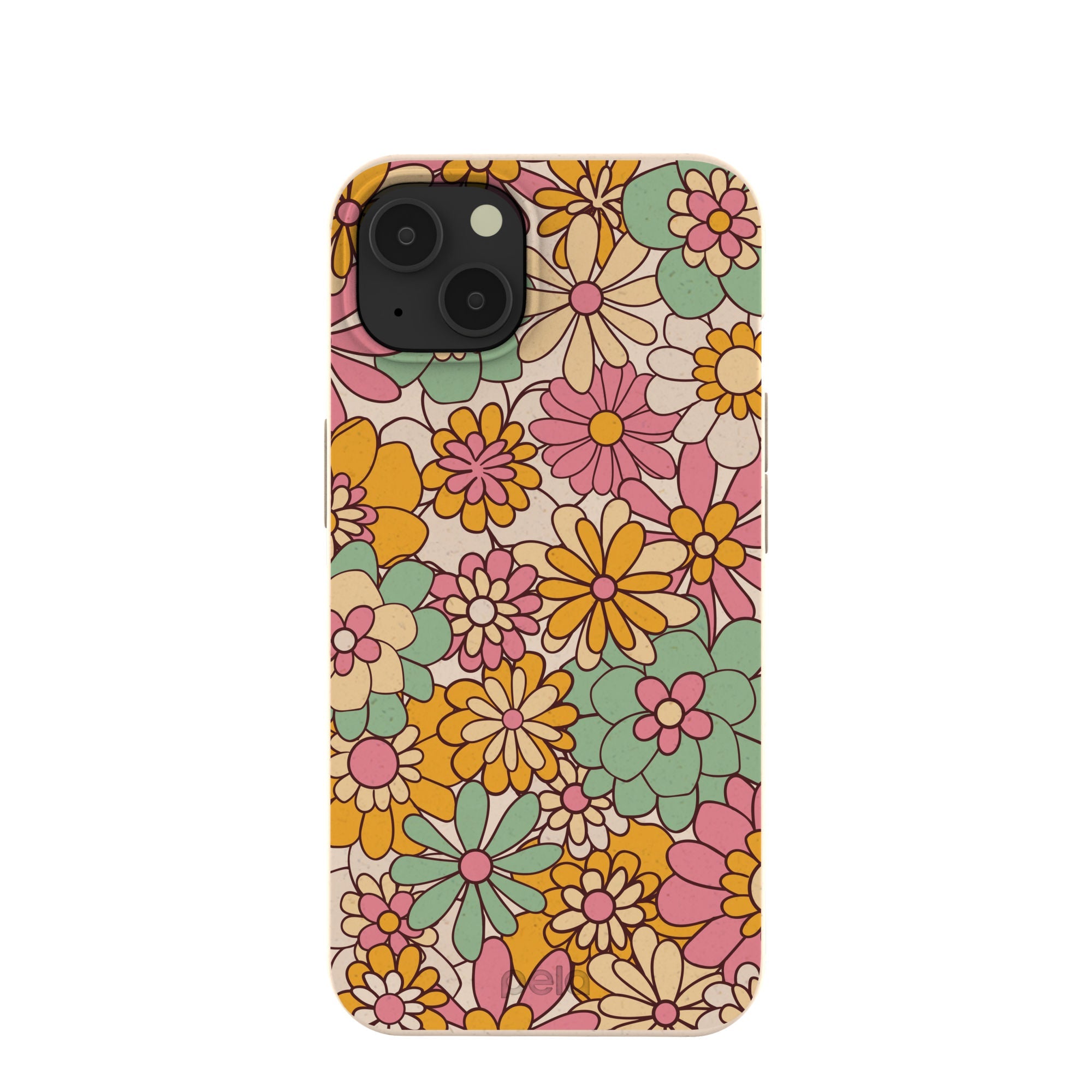 Seashell Party Buds iPhone 13 Case Refurbished - Pela Case refurbished available on Cerqular