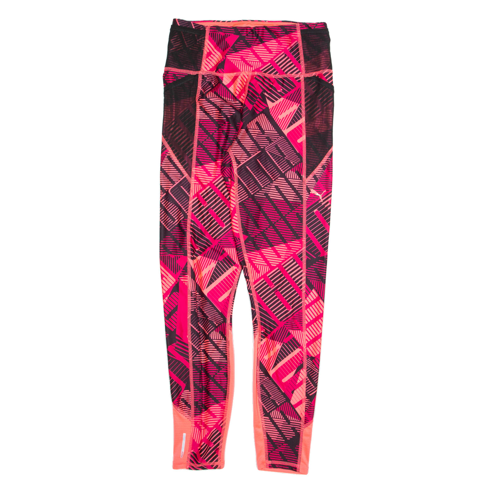 PUMA Womens Trousers Pink Slim Tapered W24 L27 Refurbished - N/A refurbished available on Cerqular