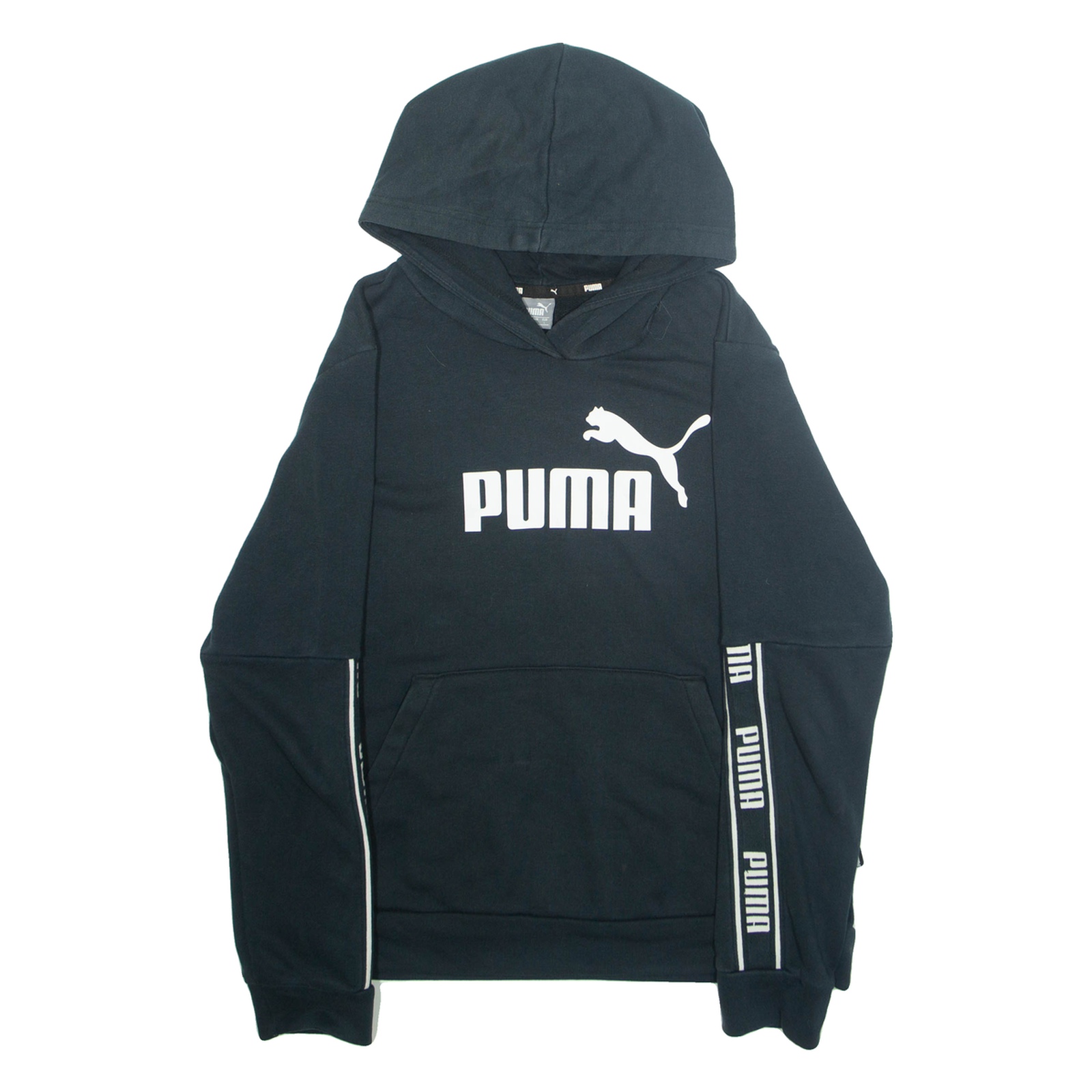 PUMA Mens Black Hoodie L Refurbished - N/A refurbished available on Cerqular