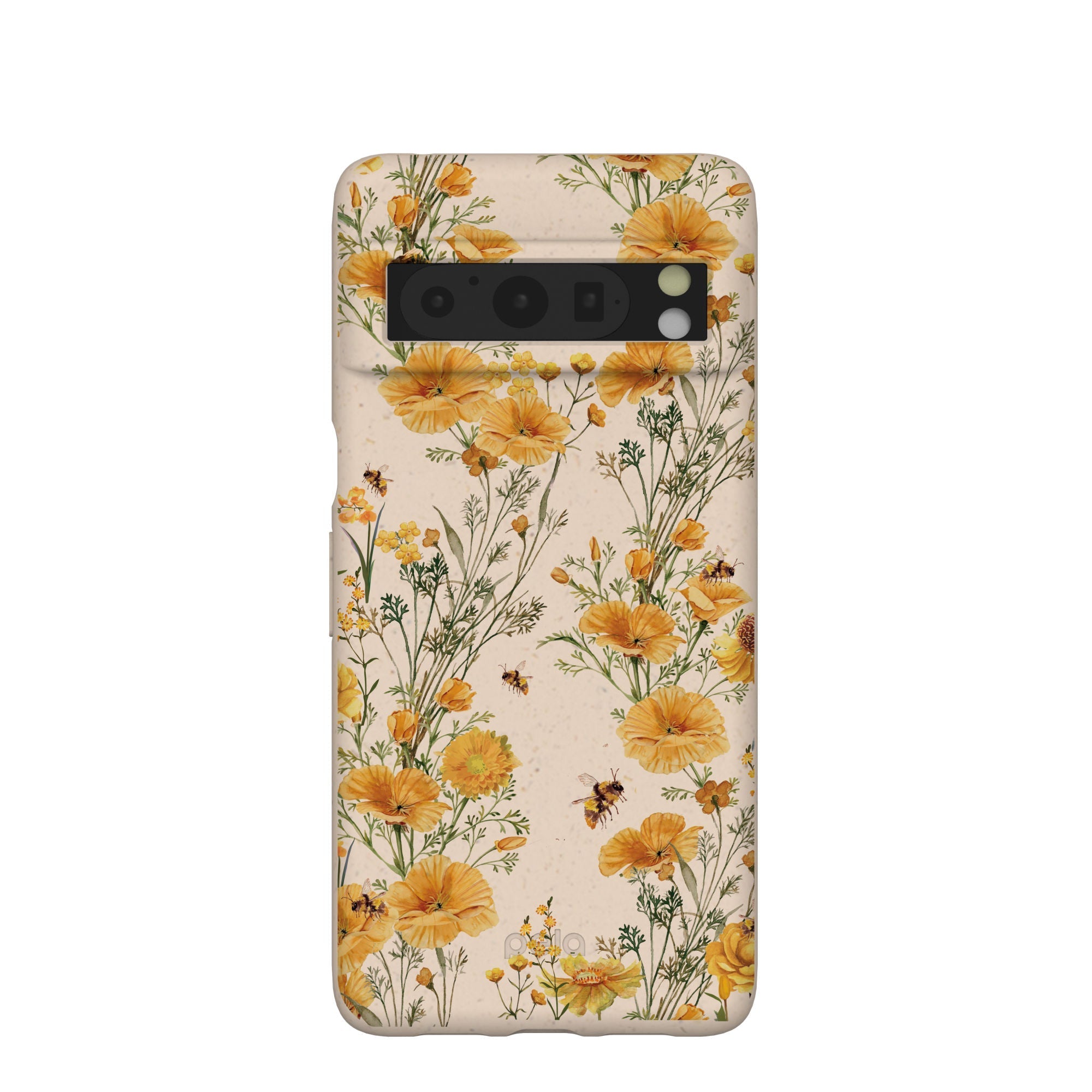 Seashell Vintage Bee Google Pixel 8 Pro Case Refurbished - Pela Case refurbished available on Cerqular
