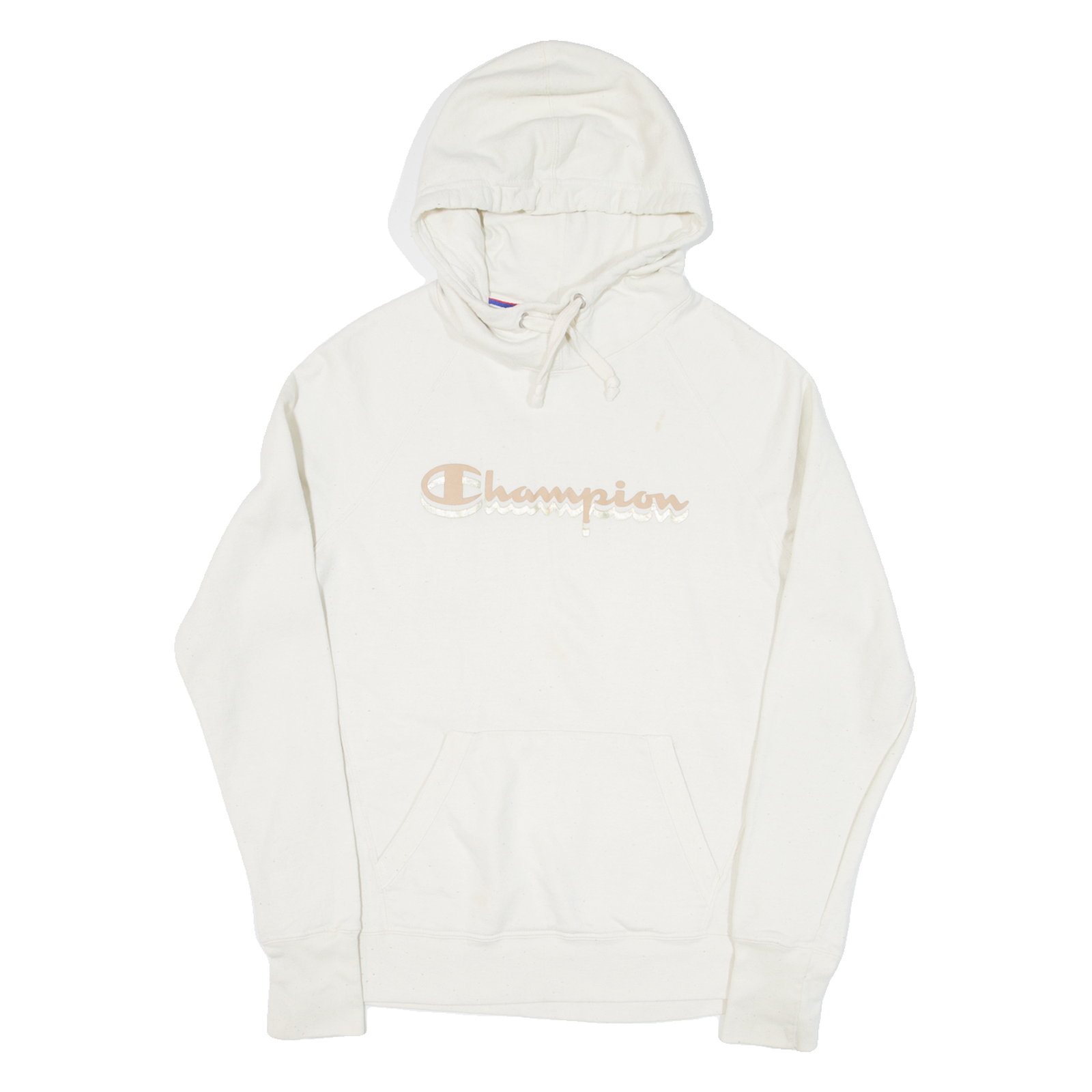 CHAMPION Mens Beige Hoodie S Refurbished - N/A refurbished available on Cerqular