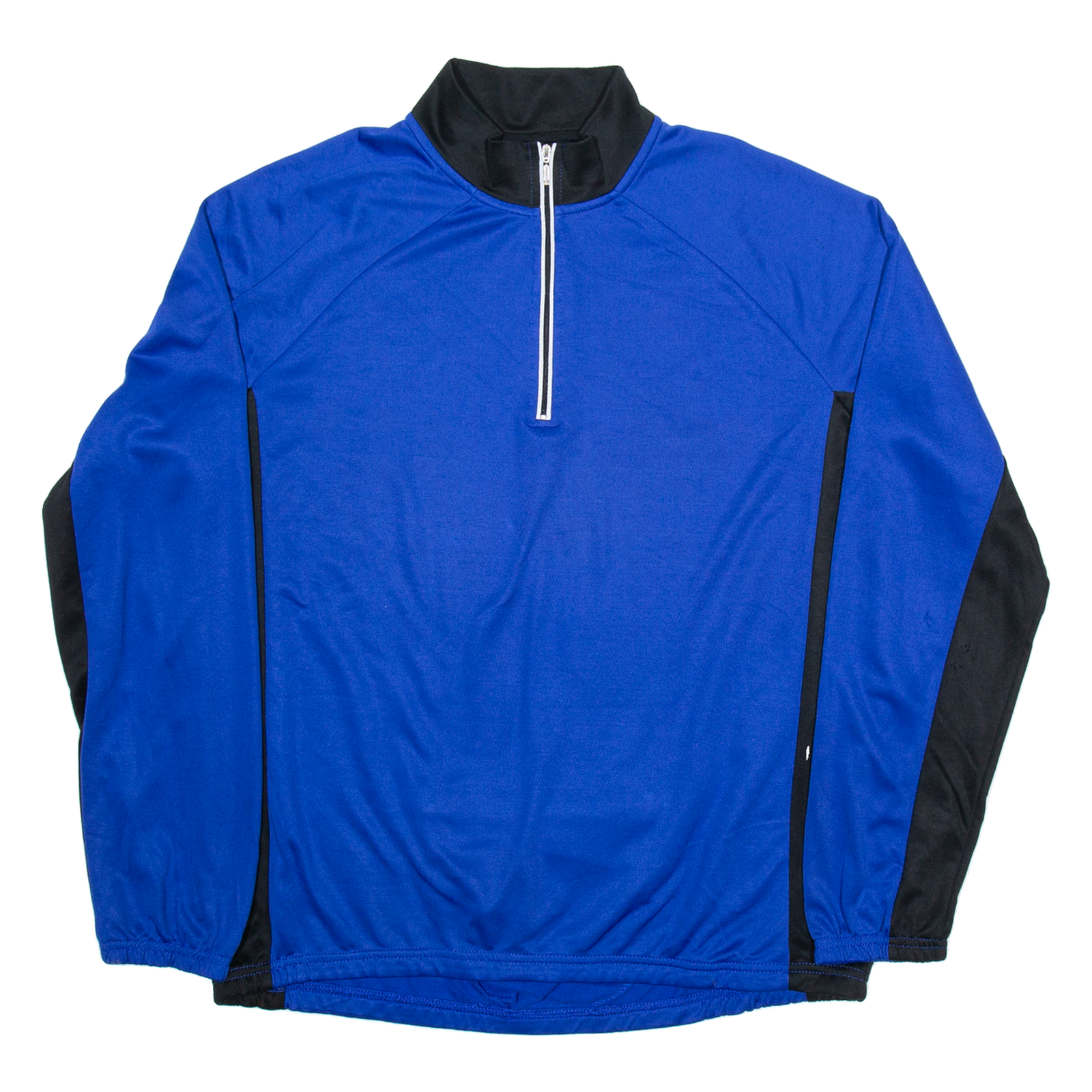 CRANE Cycling Mens Jersey Blue Long Sleeve 1/4 Zip L Refurbished - N/A refurbished available on Cerqular