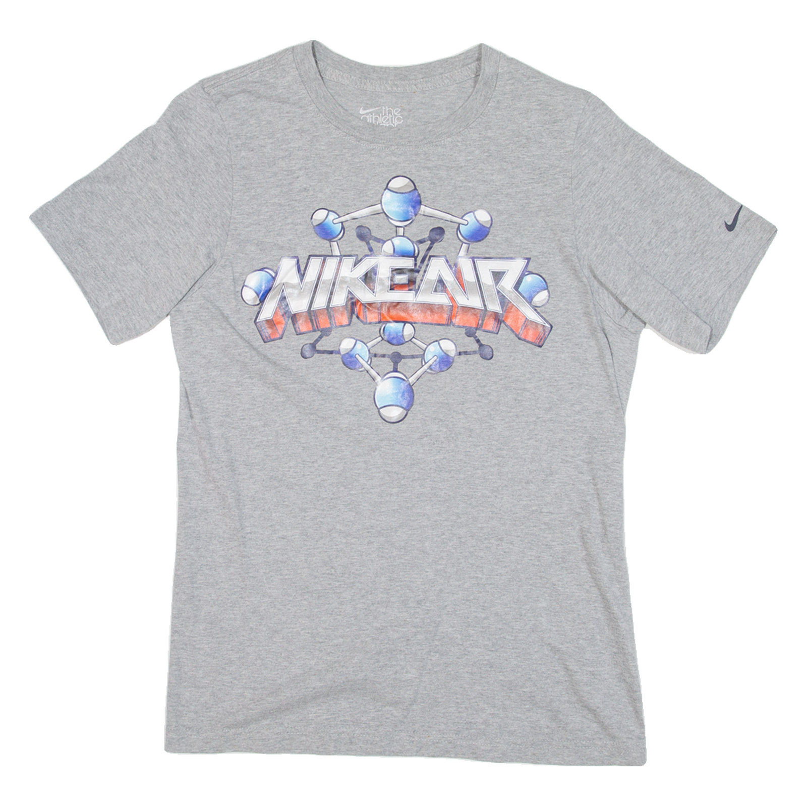 NIKE Mens T-Shirt Grey S Refurbished - N/A refurbished available on Cerqular