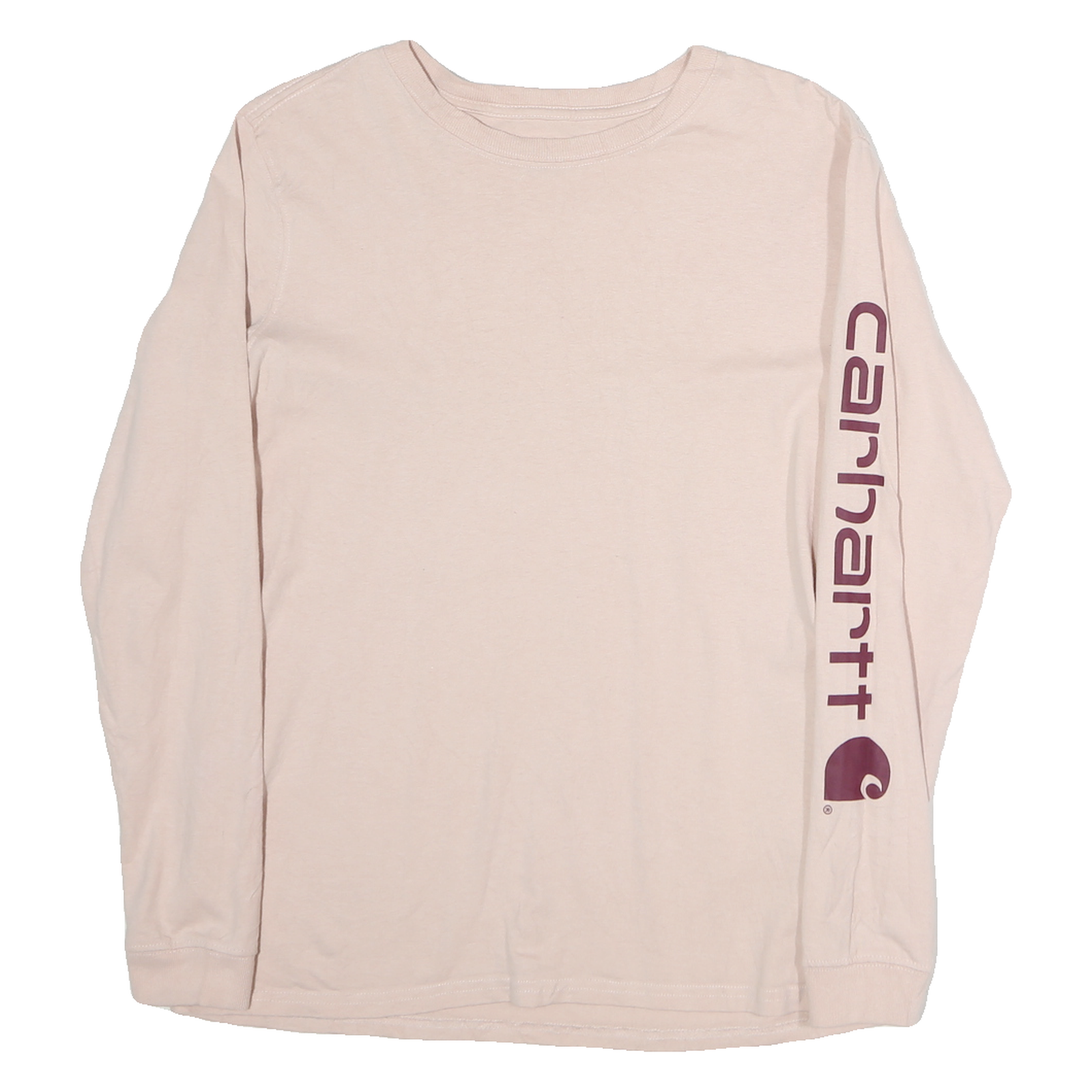 Buy CARHARTT Womens Beige Long Sleeve T-Shirt Crew Neck Cotton S Printed Sleeve Refurbished - $31.19 CARHARTT Womens Beige Long Sleeve T-Shirt Crew Neck Cotton S Printed Sleeve Refurbished - N/A refurbished available on Cerqular