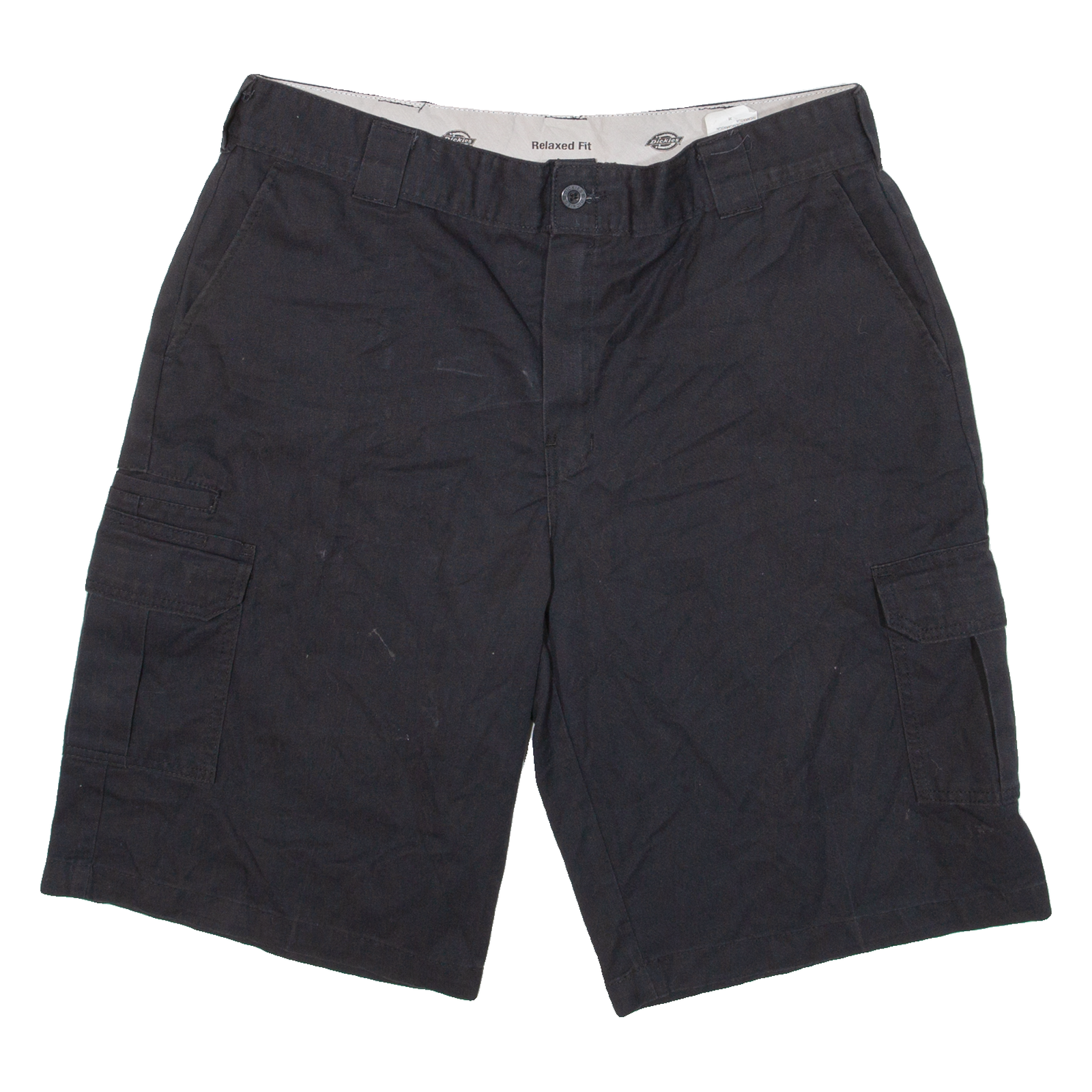 DICKIES Mens Workwear Shorts Black Relaxed L W38 Refurbished - N/A refurbished available on Cerqular