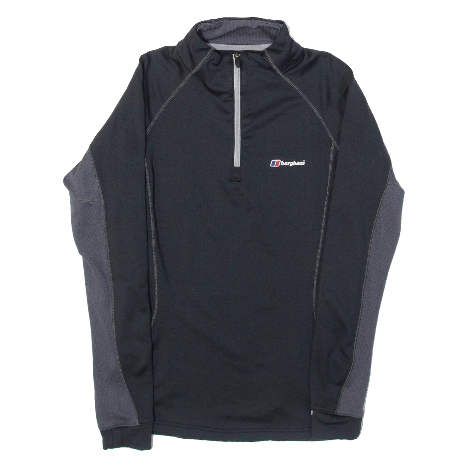 BERGHAUS Womens Jersey Black Long Sleeve 1/4 Zip S Refurbished - N/A refurbished available on Cerqular