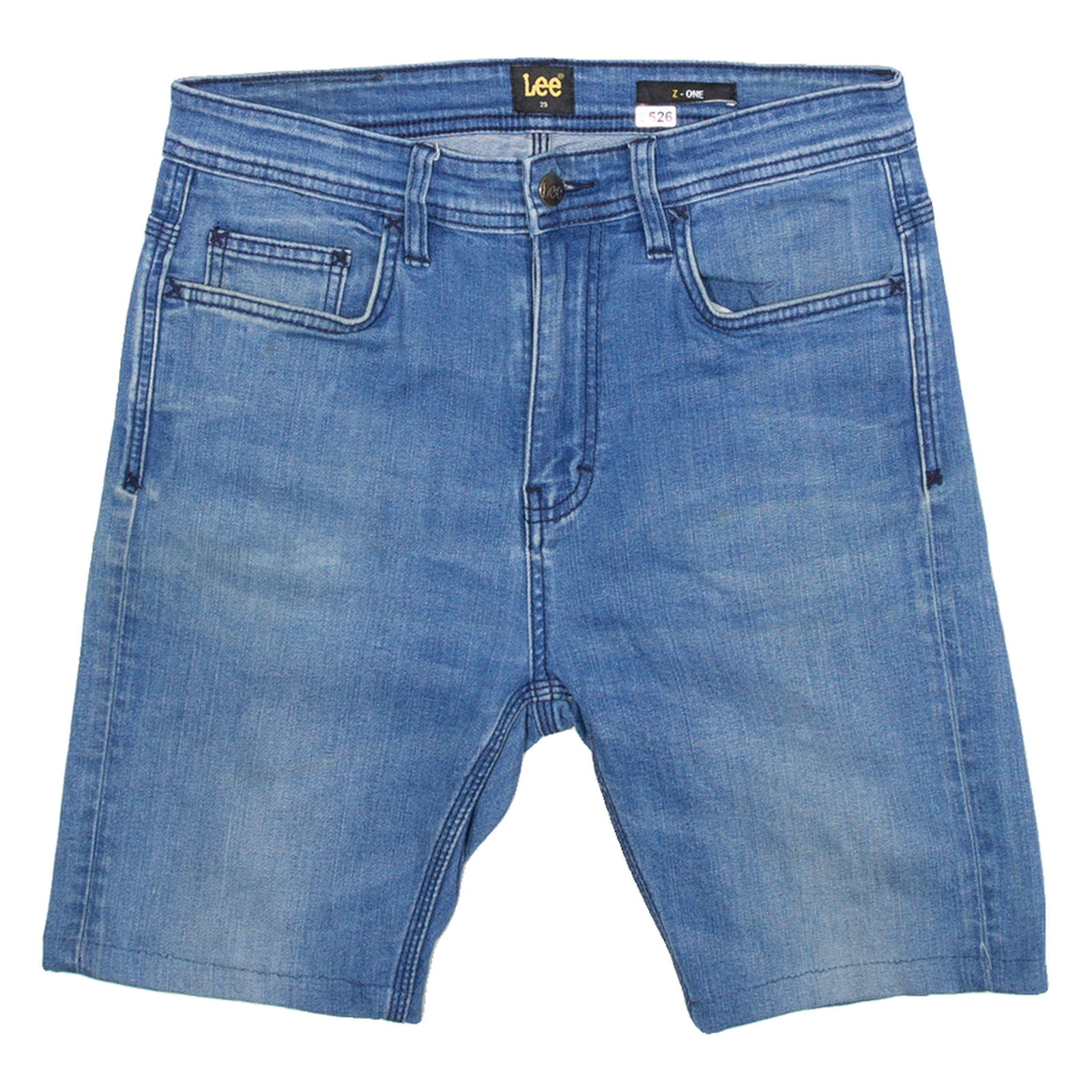 LEE Womens Jorts Shorts Blue L W30 Refurbished - N/A refurbished available on Cerqular