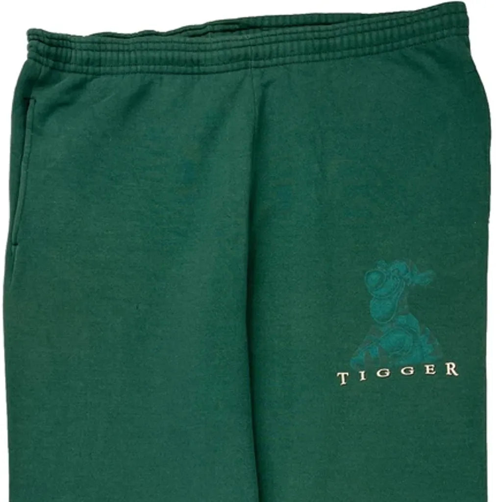 Buy Tigger Disney Cartoon Joggers - Medium Green Cotton Blend Refurbished - $33.49 Tigger Disney Cartoon Joggers - Medium Green Cotton Blend Refurbished - Thrifted (note: this is a term often used to describe second- refurbished available on Cerqular