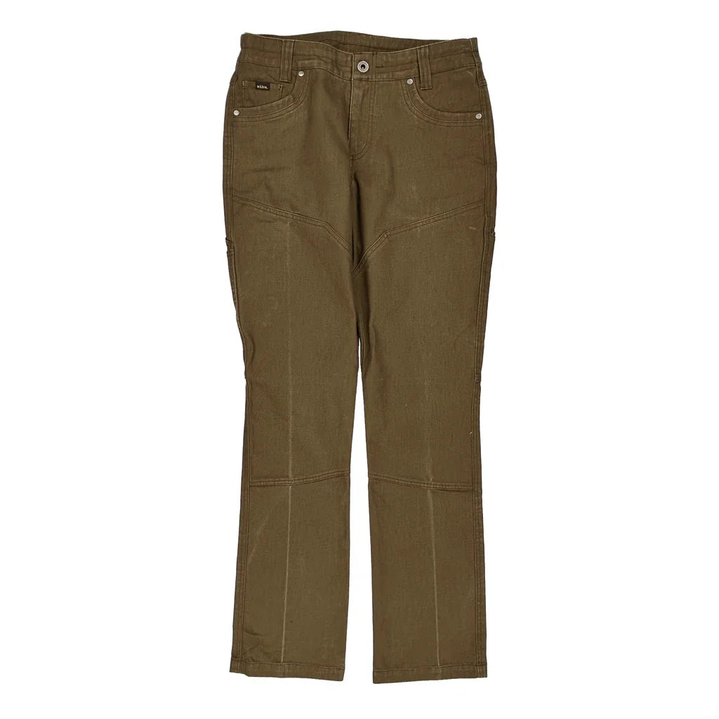 Kuhl Cargo Trousers - 30W UK 10 Brown Cotton Blend Refurbished - Thrifted (note: this is a term often used to describe second- refurbished available on Cerqular