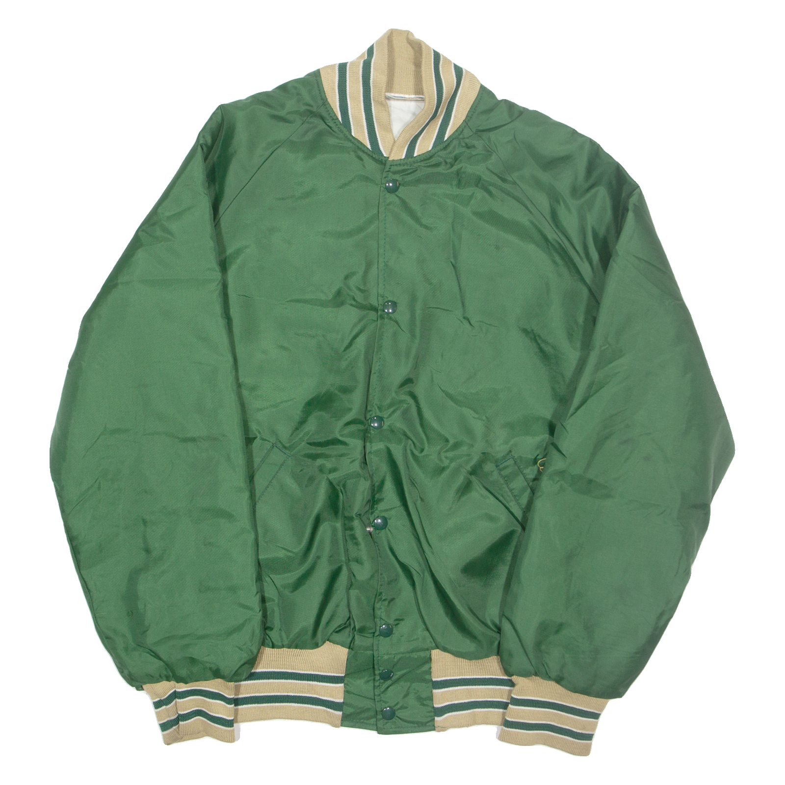 GEM SPORTSWEAR Womens Varsity Jacket Green M Refurbished - N/A refurbished available on Cerqular