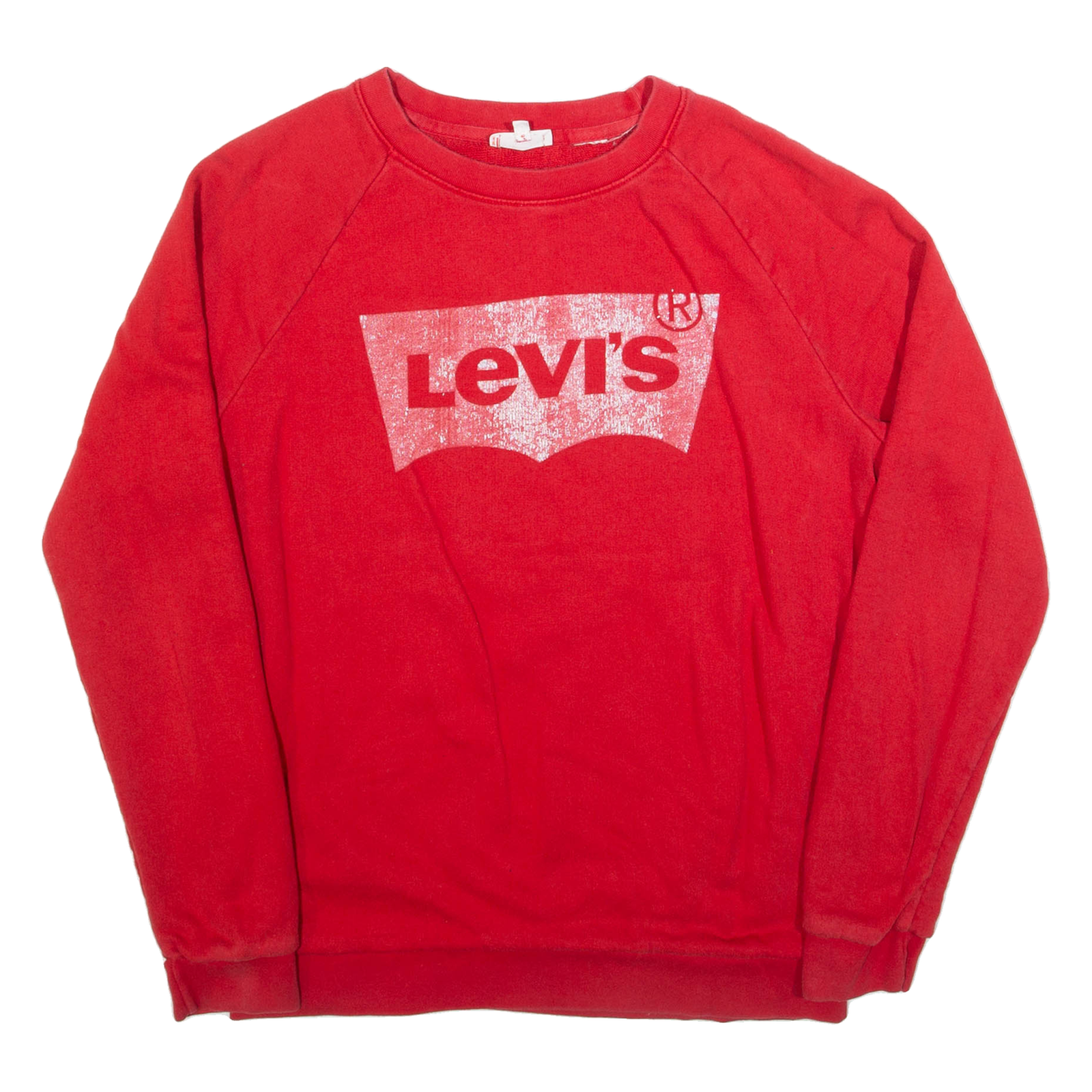 LEVI'S Mens Sweatshirt Red XS Refurbished - N/A refurbished available on Cerqular