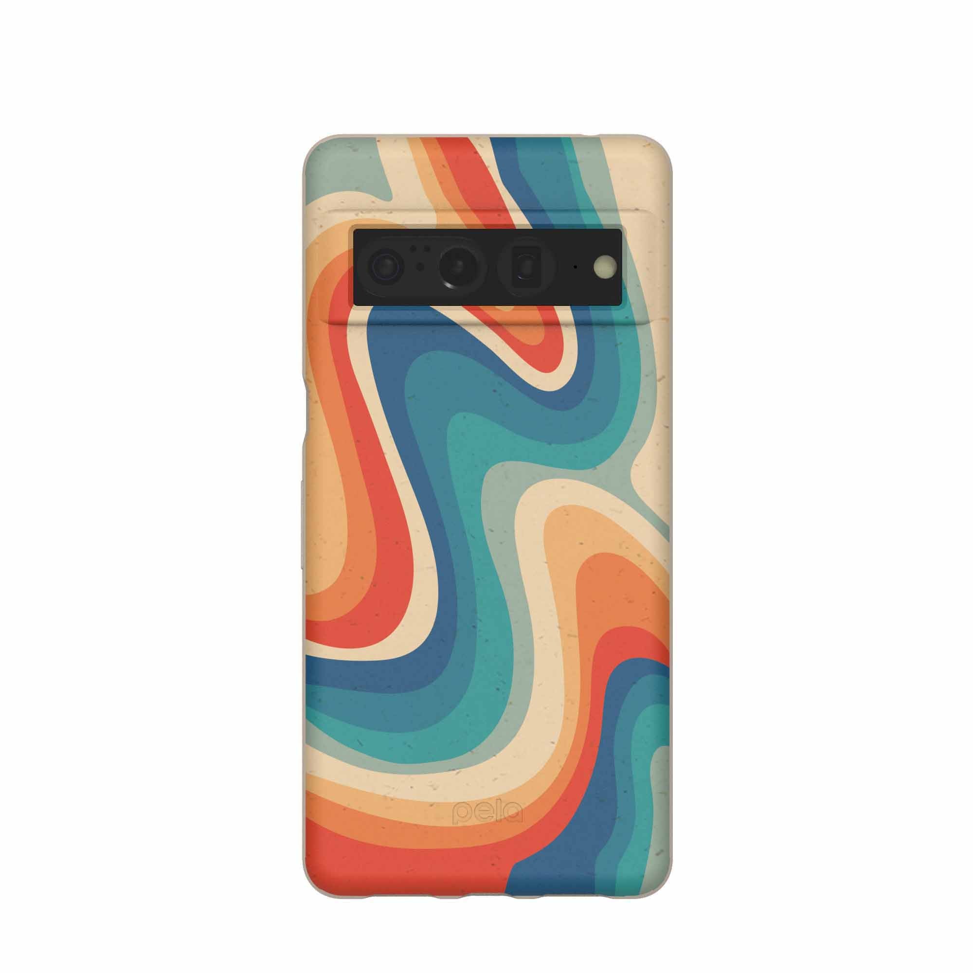 Seashell Disco Google Pixel 7 Pro Case Refurbished - Pela Case refurbished available on Cerqular