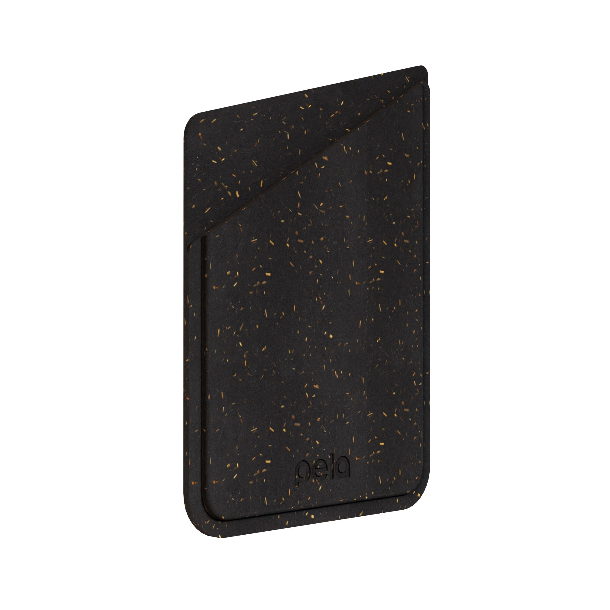 Black Phone Case Card Holder Refurbished - Pela Case refurbished available on Cerqular