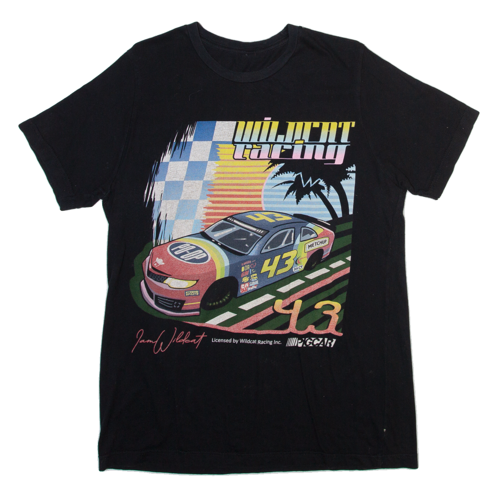 Racing Mens T-Shirt Black M Refurbished - N/A refurbished available on Cerqular