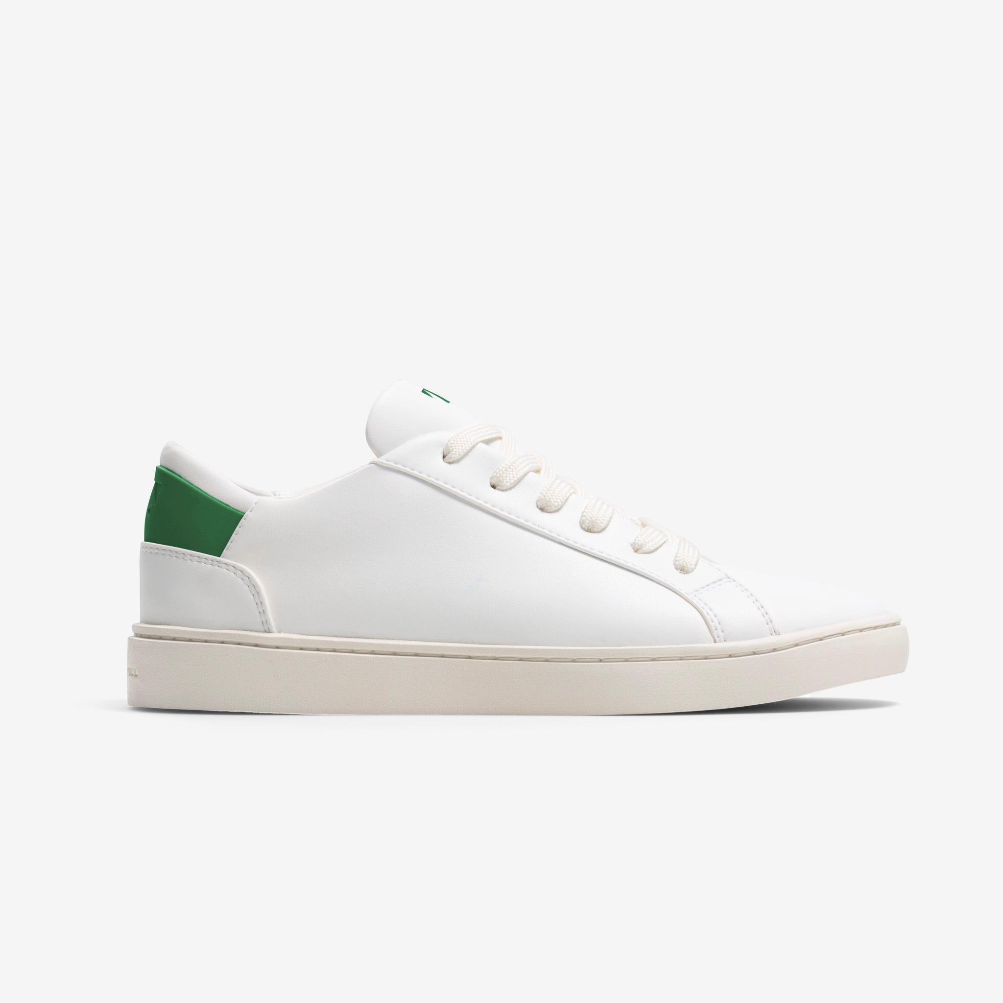 Women's Lace Up | White-Kelly Green | Size: 7.5 Refurbished - Thousand Fell refurbished available on Cerqular