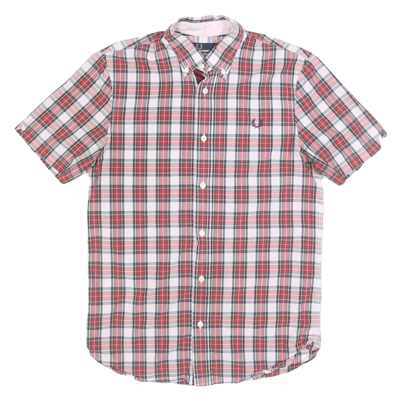 Buy FRED PERRY Mens Red & White Plaid Shirt S Button Down Short Sleeve Casual Refurbished - $31.19 FRED PERRY Mens Red & White Plaid Shirt S Button Down Short Sleeve Casual Refurbished - N/A refurbished available on Cerqular