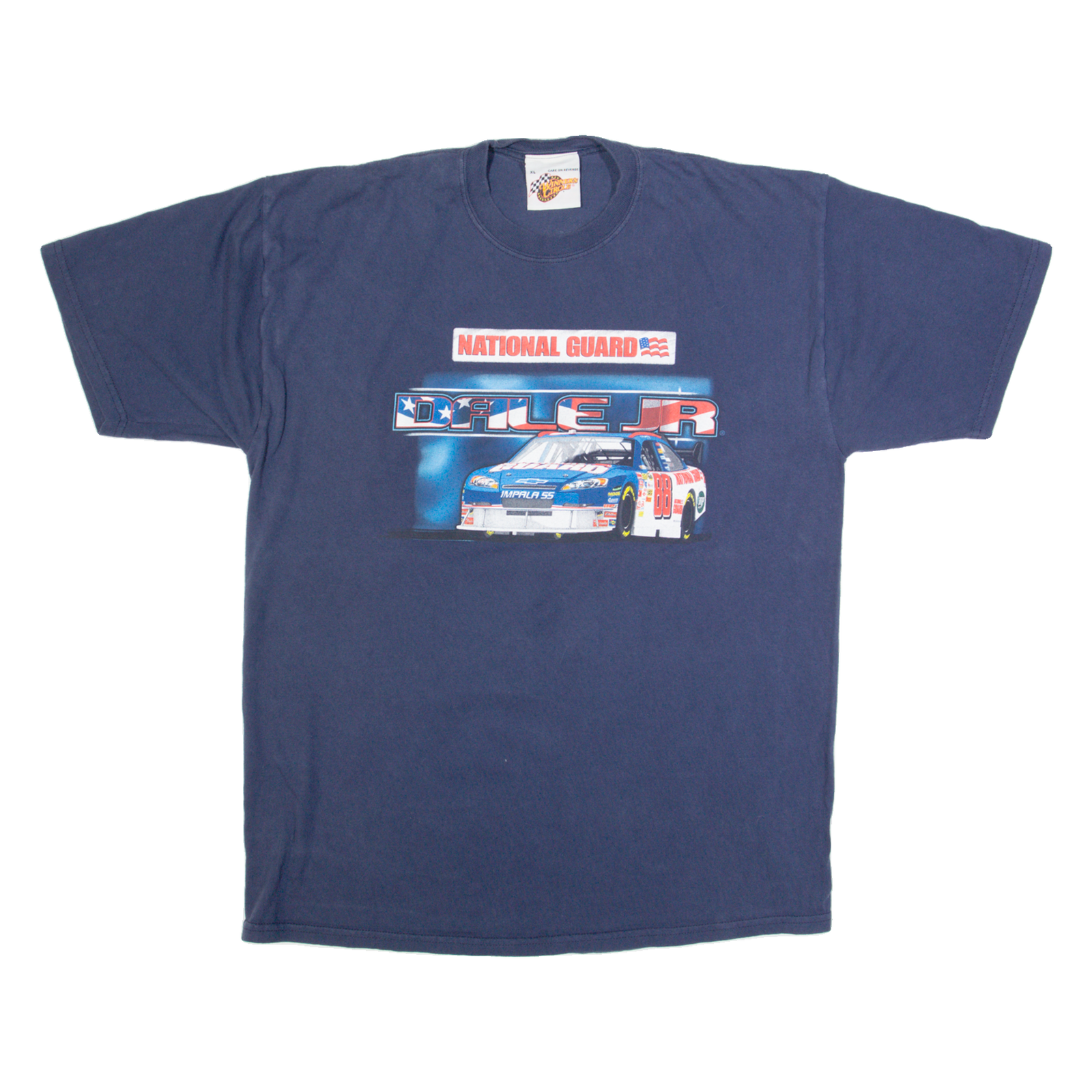 WINNERS CIRCLE National Guard Dale Jr Mens T-Shirt Blue USA XL Refurbished - N/A refurbished available on Cerqular