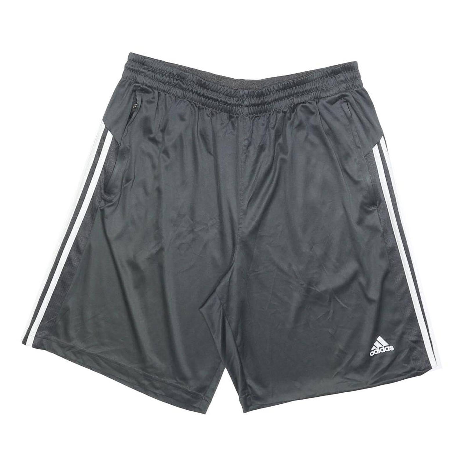 ADIDAS Mens Black Sports Shorts XL W34 Polyester Blend Classic Fit Activewear Refurbished - N/A refurbished available on Cerqular
