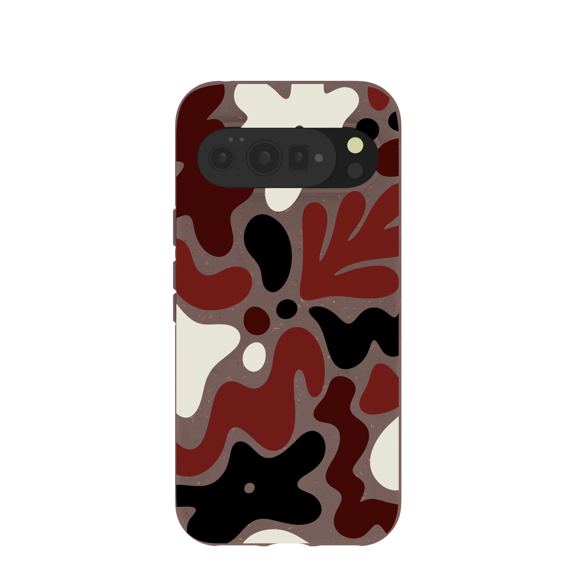 Chocolate Brown Earthy Curves Google Pixel 10 Pro XL Case Refurbished - Pela Case refurbished available on Cerqular