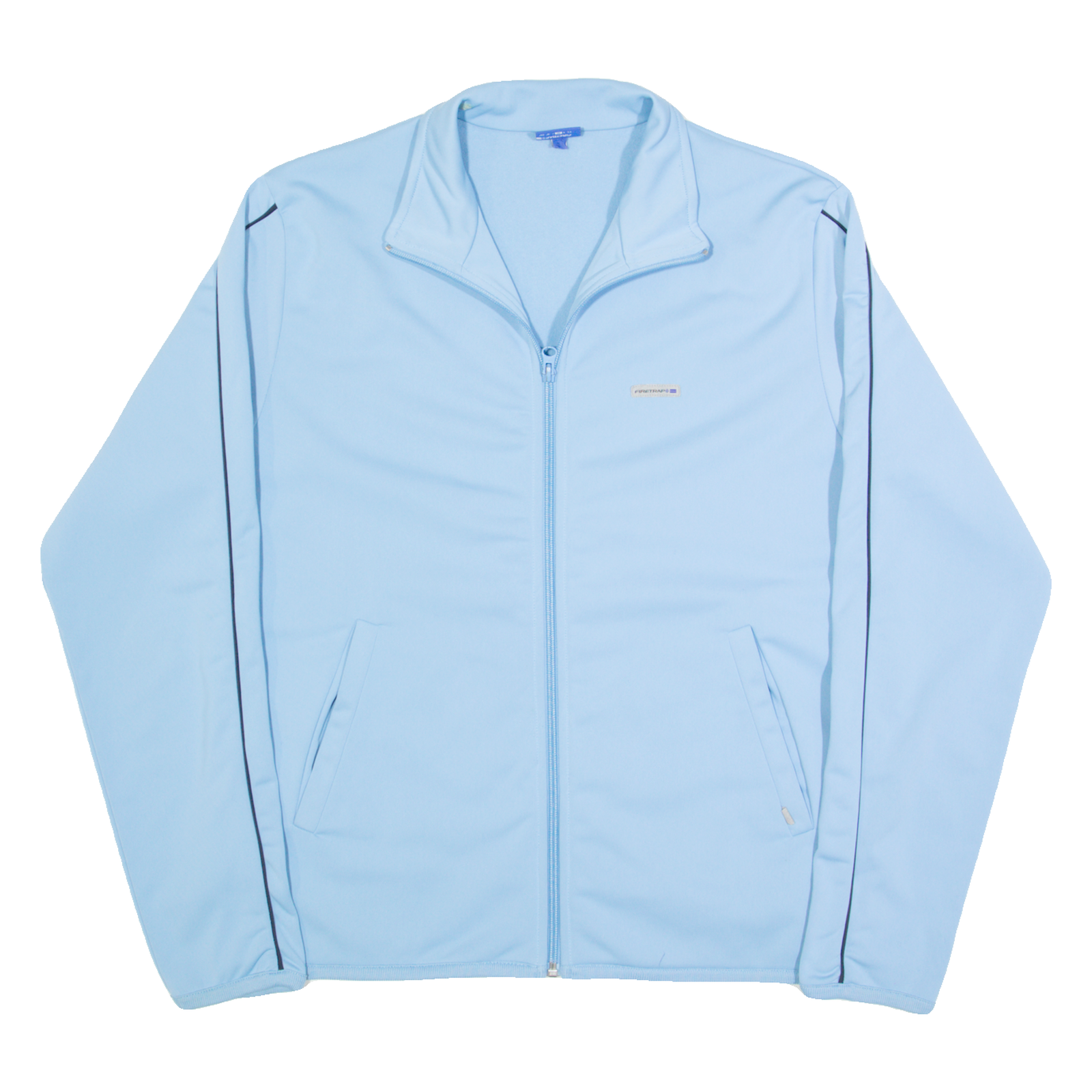 FIRETRAP Mens Track Jacket Blue M Refurbished - N/A refurbished available on Cerqular
