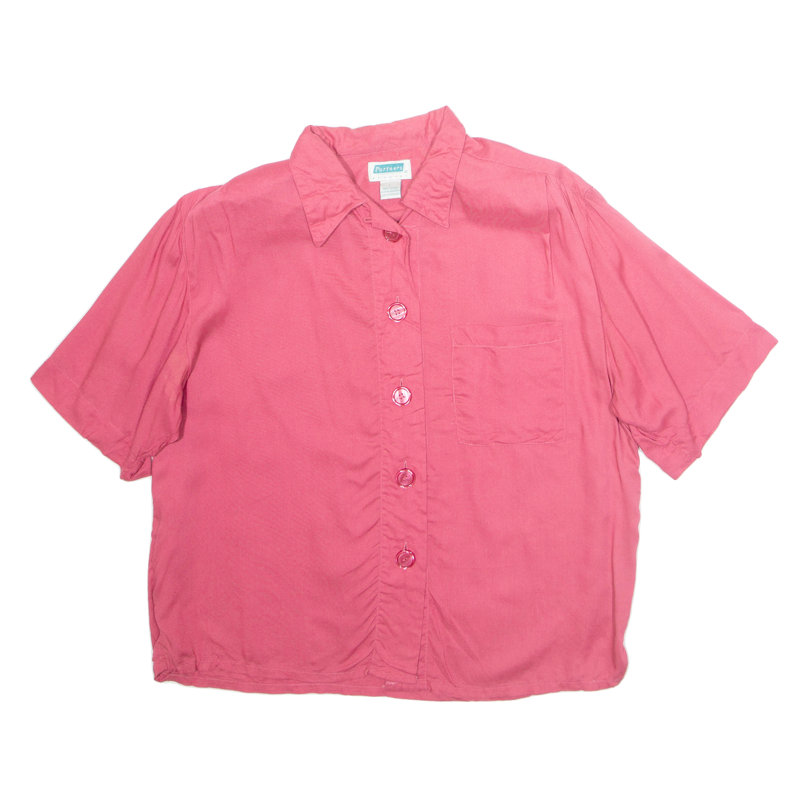 Buy PARTNERS Womens Blouse Pink Collared L Refurbished - $16.89 PARTNERS Womens Blouse Pink Collared L Refurbished - N/A refurbished available on Cerqular