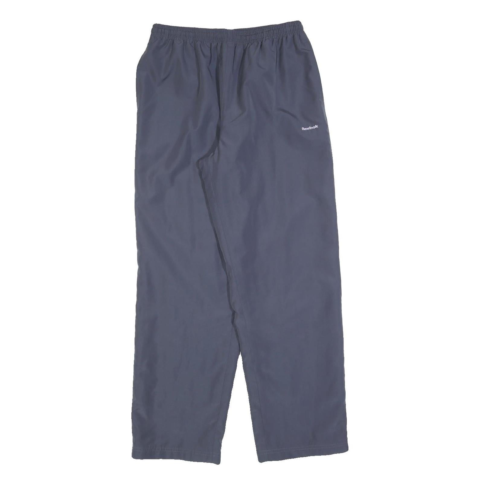 REEBOK Womens Joggers Navy Blue Slim Straight UK 14 W28 L30 Casual Tracksuit Refurbished - N/A refurbished available on Cerqular