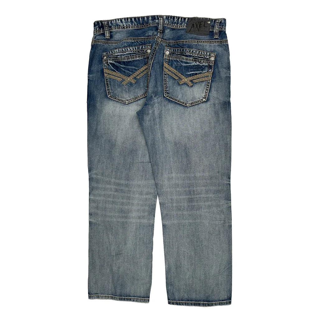 Buy Axel Arigato Jeans - 36W 30L Light Wash Denim Refurbished - $87.09 Axel Arigato Jeans - 36W 30L Light Wash Denim Refurbished - Thrifted (note: this is a term often used to describe second- refurbished available on Cerqular