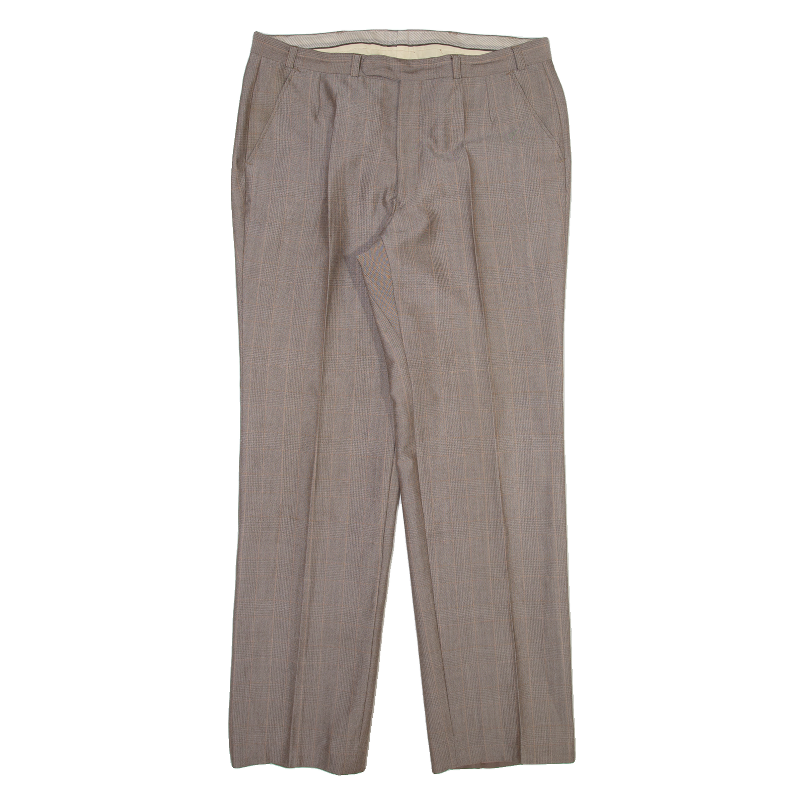 Mens Trousers Brown Regular Straight W34 L31 Refurbished - N/A refurbished available on Cerqular