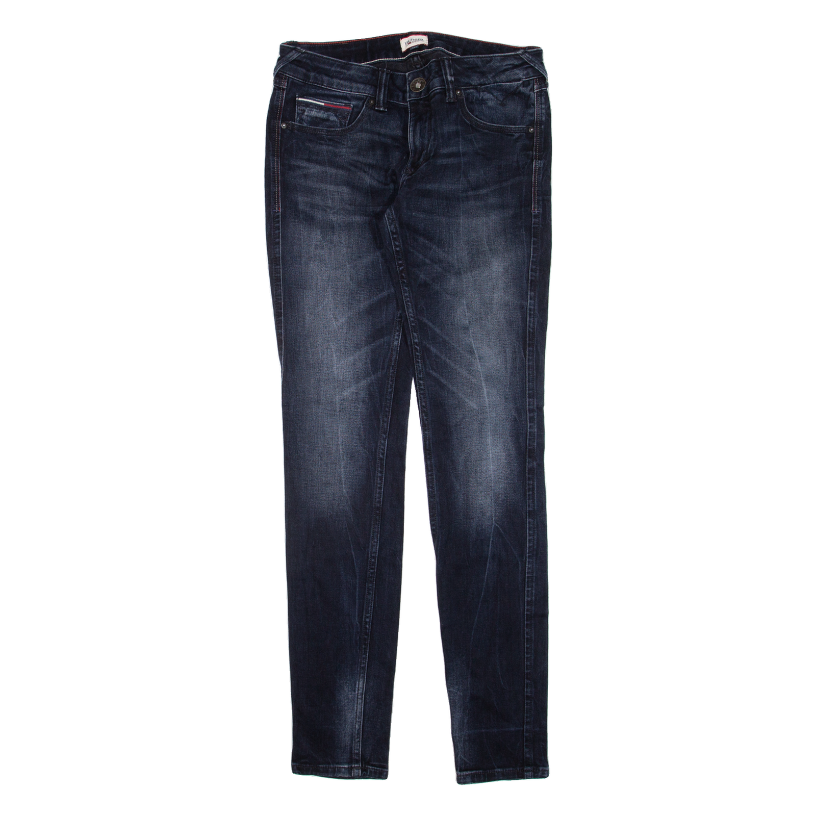 TOMMY HILFIGER Womens Jeans Blue Slim Skinny W28 L32 Refurbished - N/A refurbished available on Cerqular