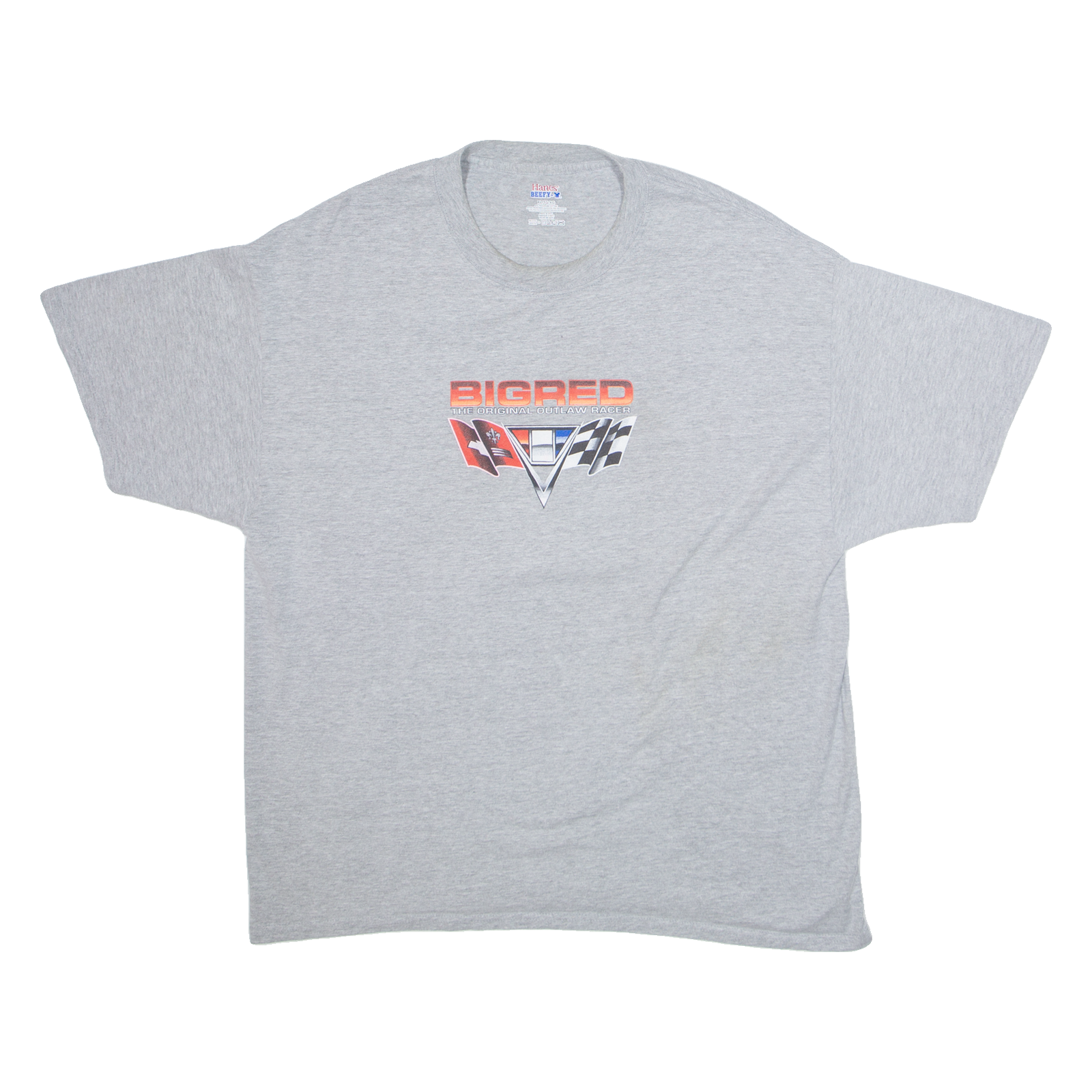 HANES Bigred Mens T-Shirt Grey USA XL Refurbished - N/A refurbished available on Cerqular