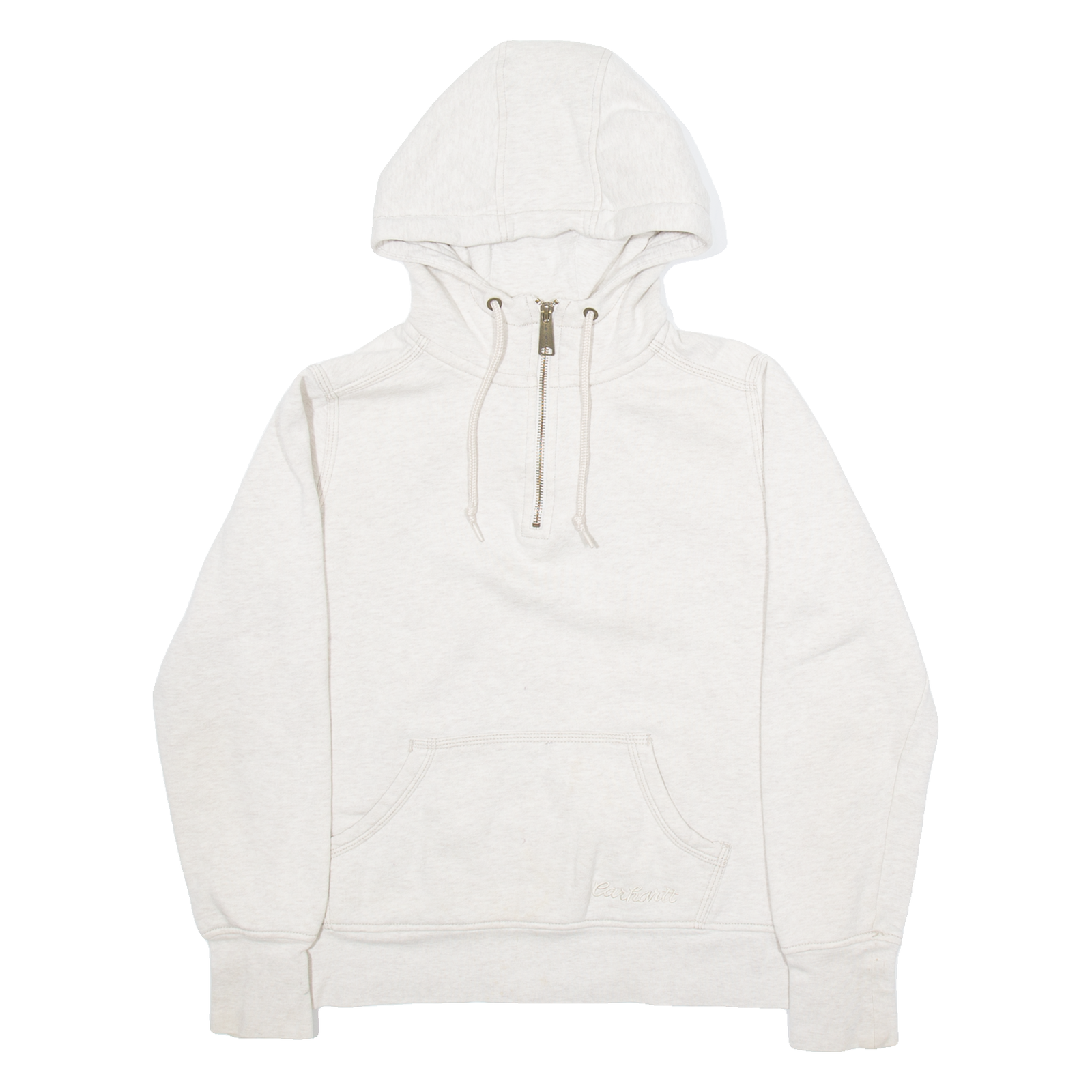 CARHARTT Womens Beige Hoodie S Refurbished - N/A refurbished available on Cerqular