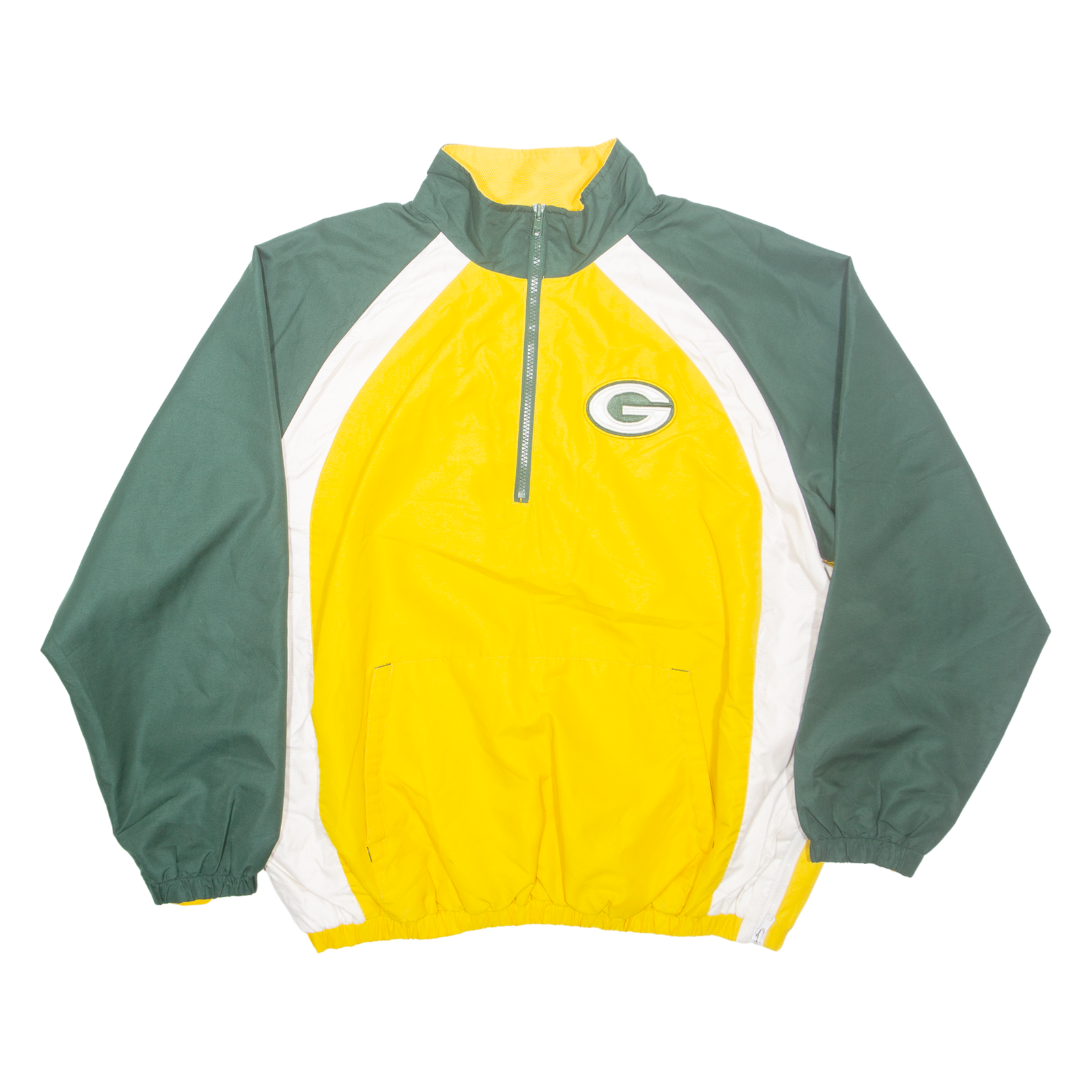 NFL Green Bay Packers Mens Track Jacket Yellow M Refurbished - N/A refurbished available on Cerqular
