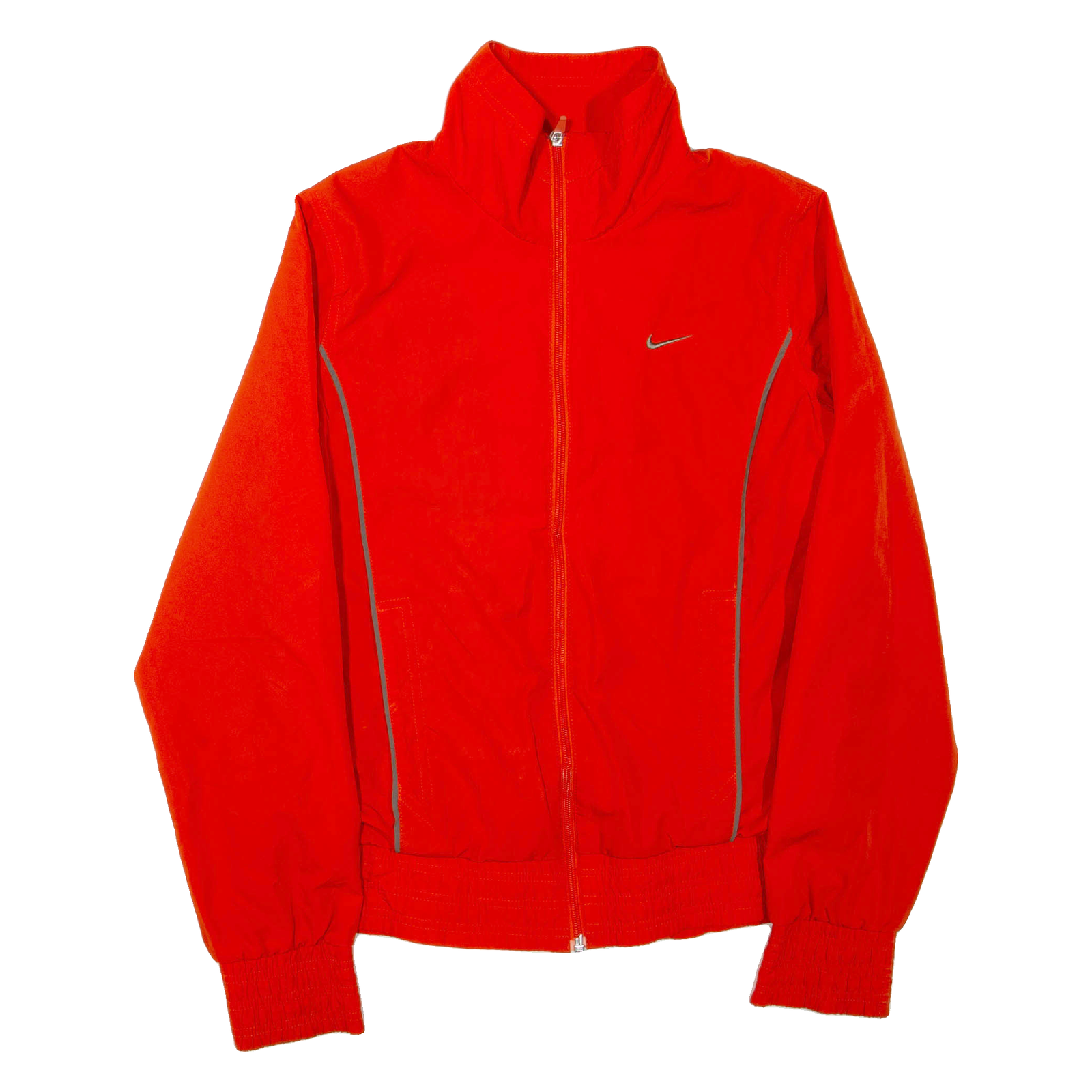 NIKE Womens Track Jacket Orange L Refurbished - N/A refurbished available on Cerqular