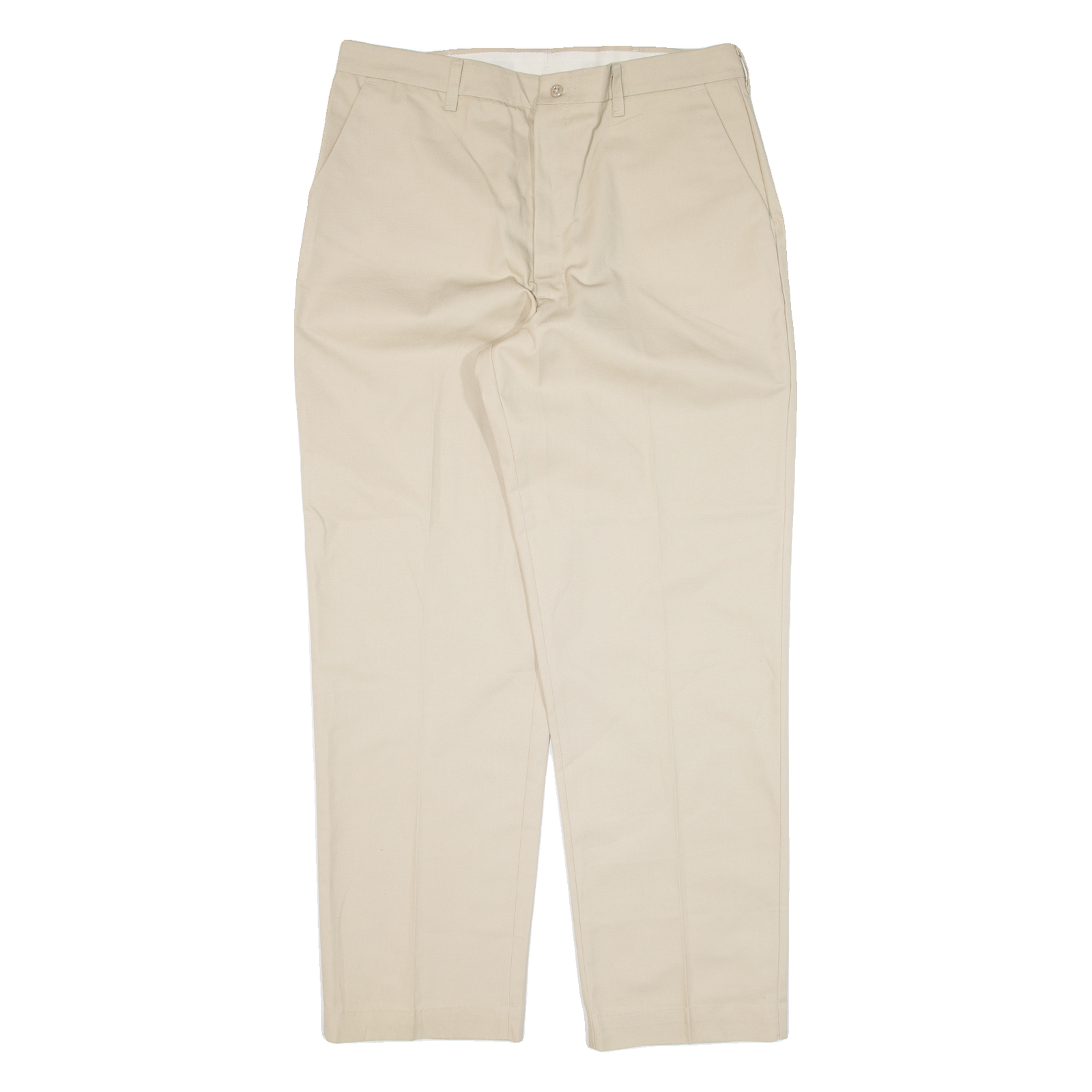 RED KAP Workwear Mens Trousers Beige Regular Straight W36 L32 Refurbished - N/A refurbished available on Cerqular